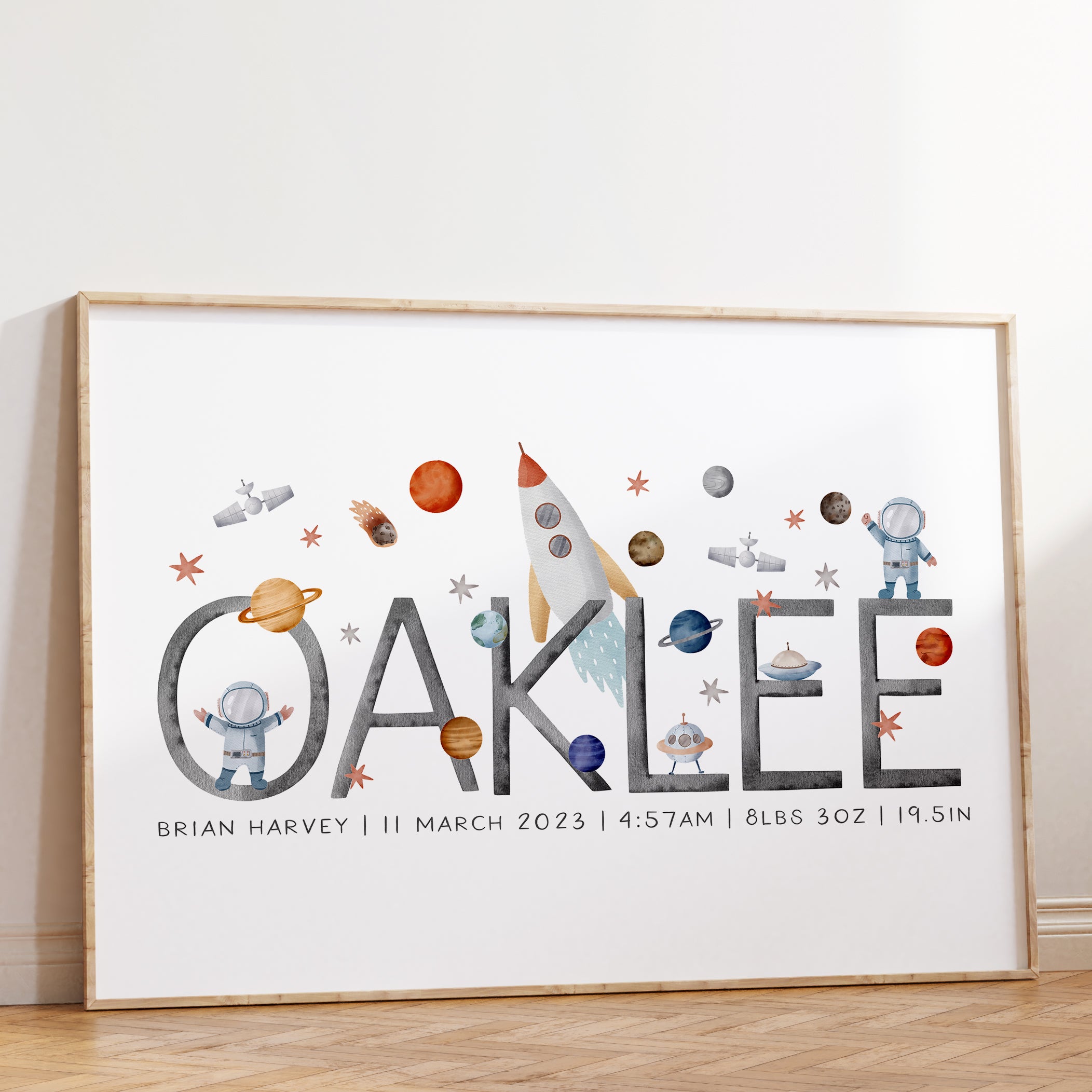 Boys Personalised Prints