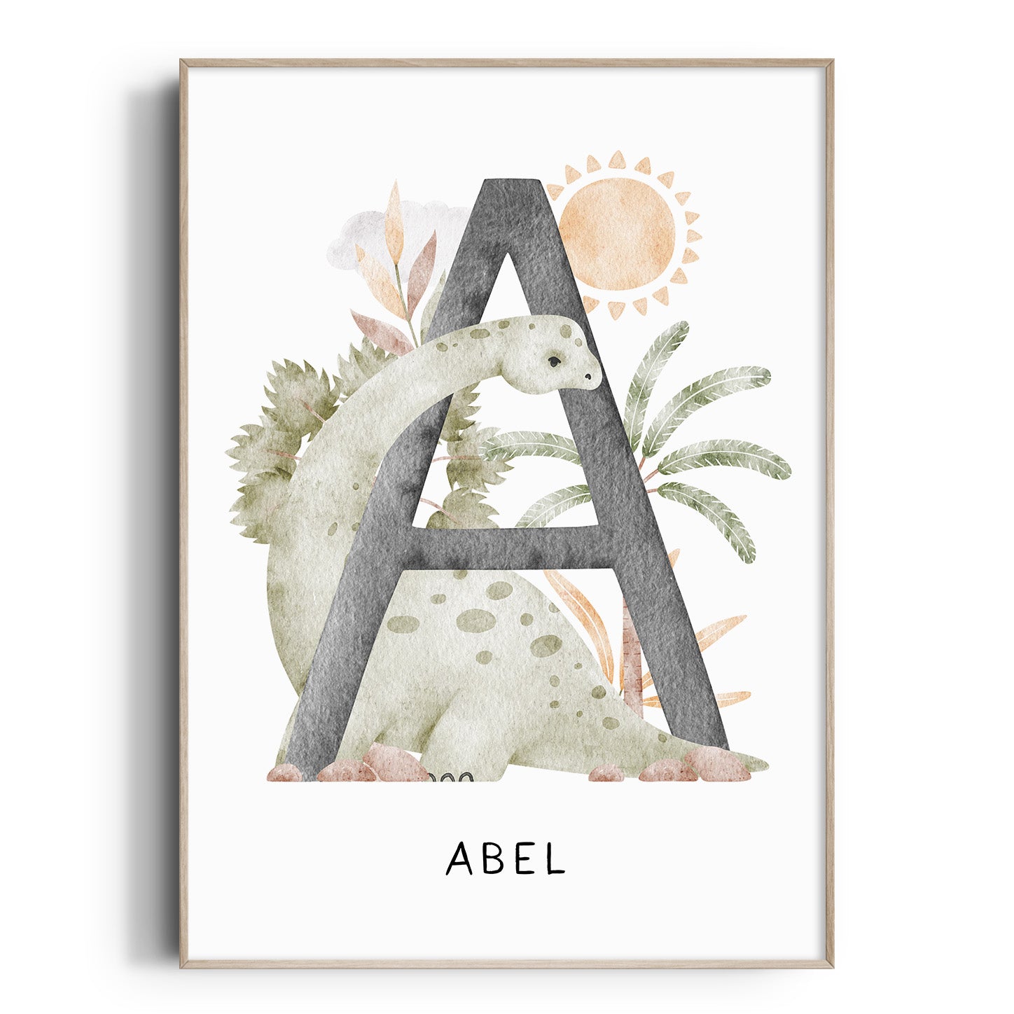 Dinosaur Name Print - Choose Your Dinosaur