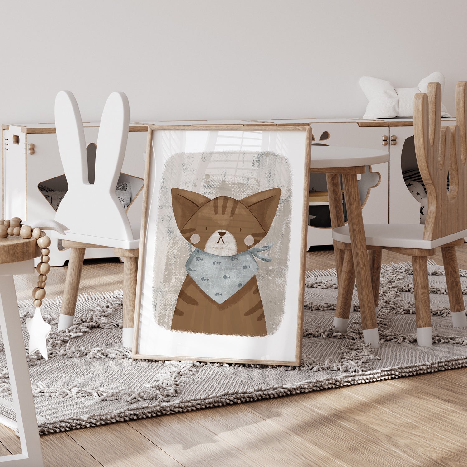 Whimsy Kitten Print