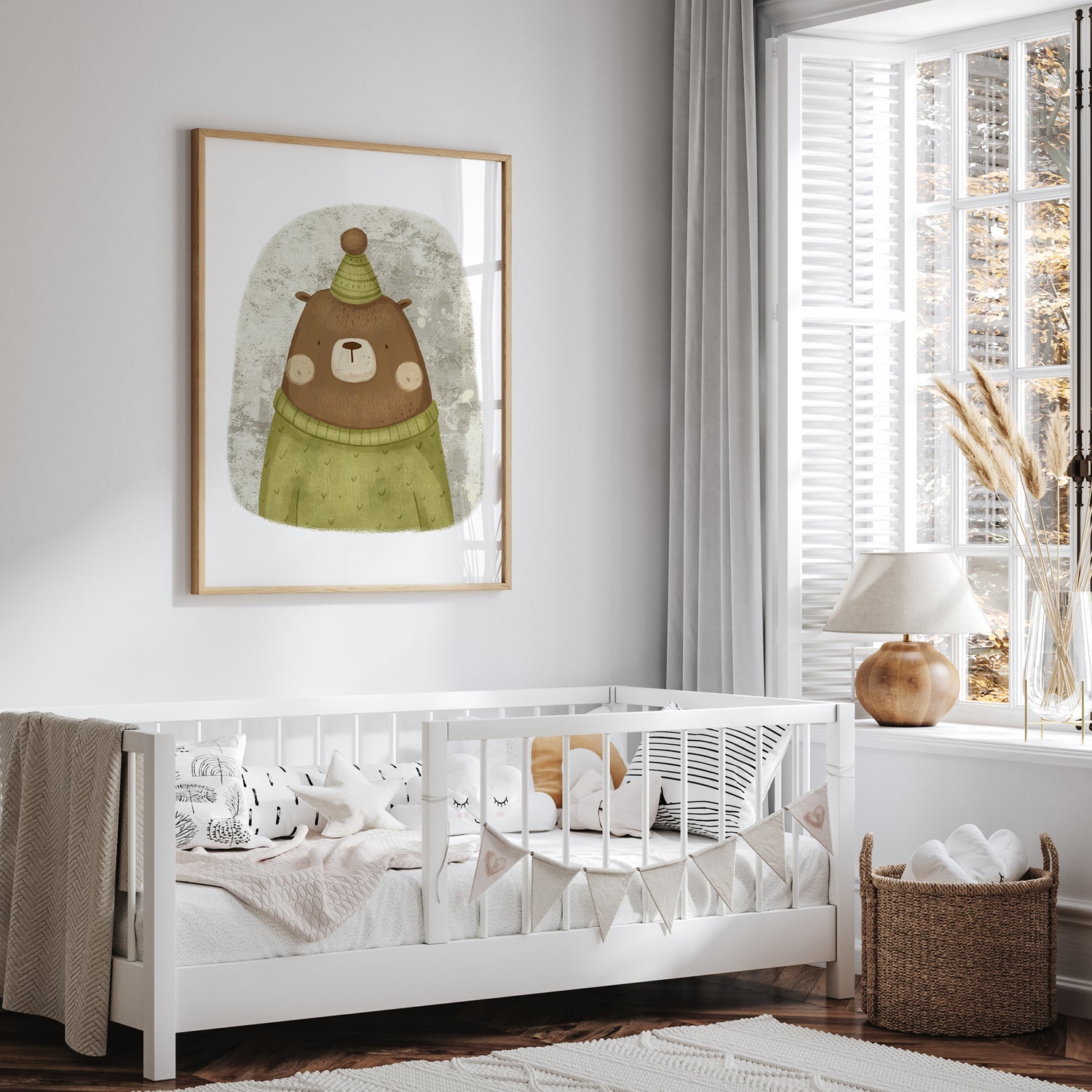 Whimsy Bear Print