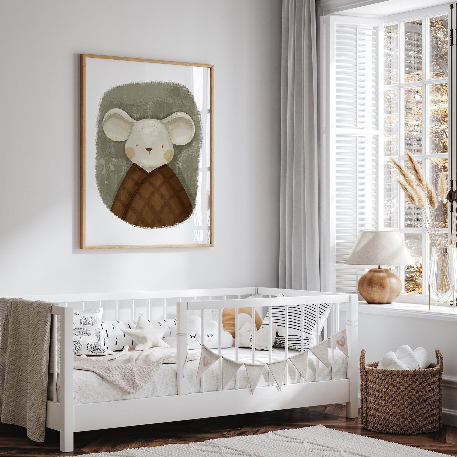 Whimsy Mouse Print