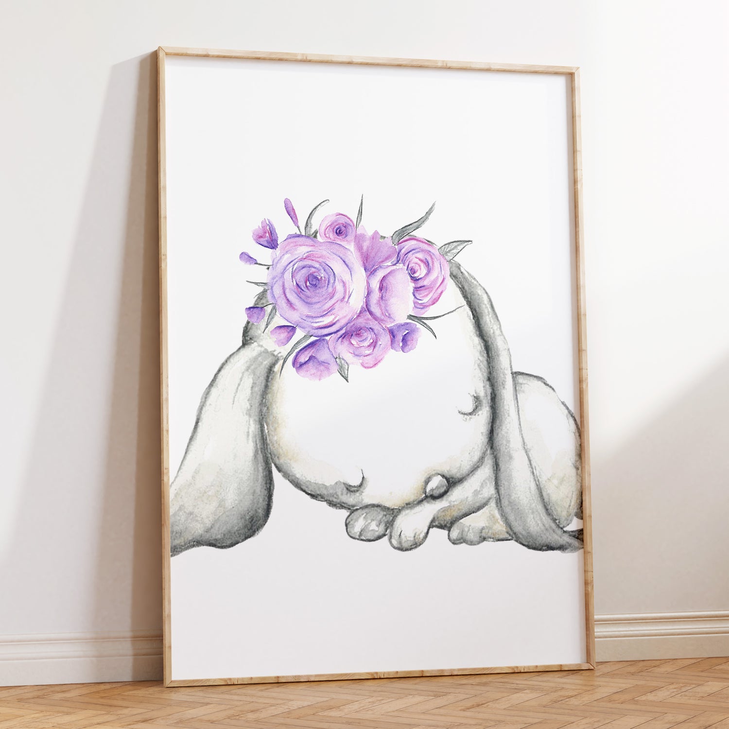 Woodland Bunny Print