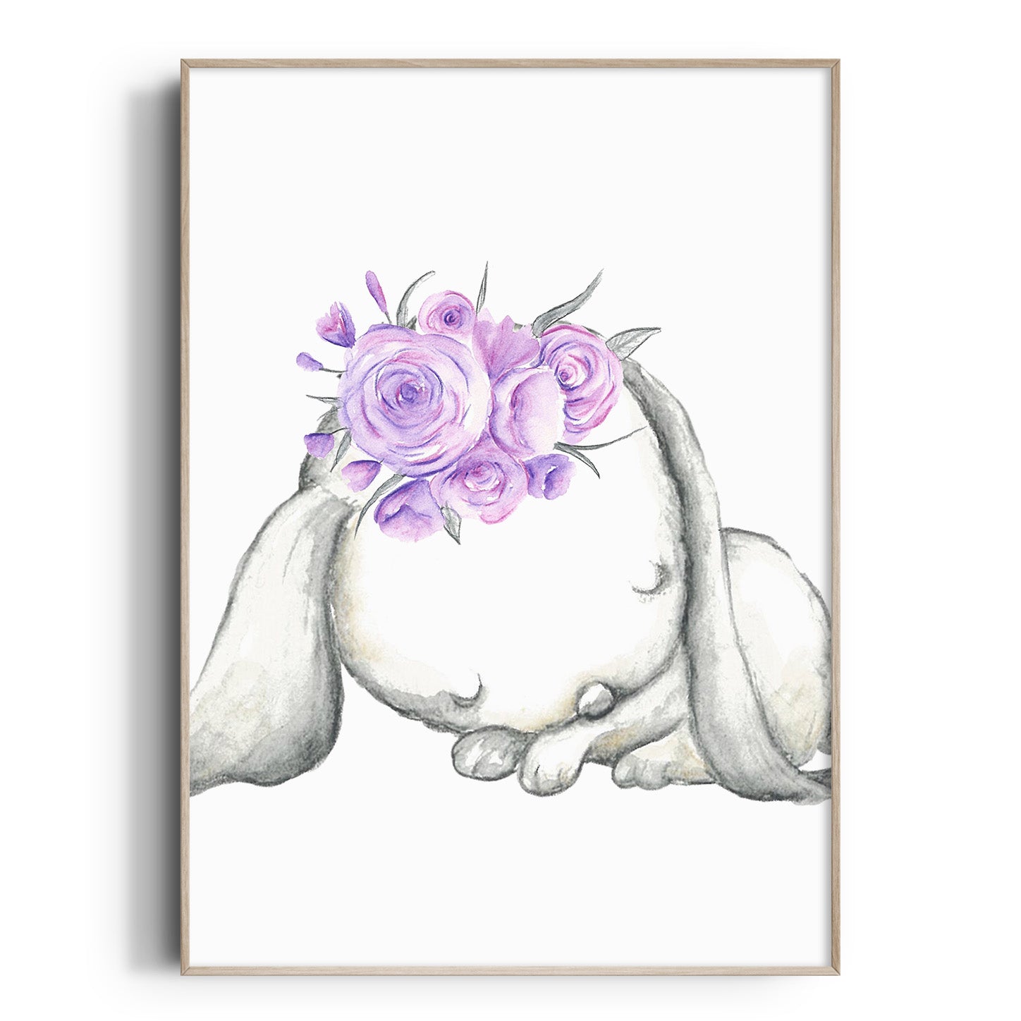 Woodland Bunny Print