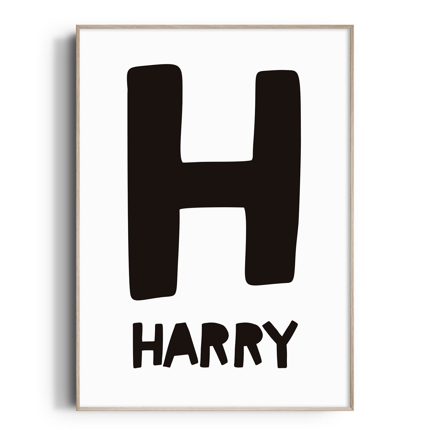Letter & Name Print