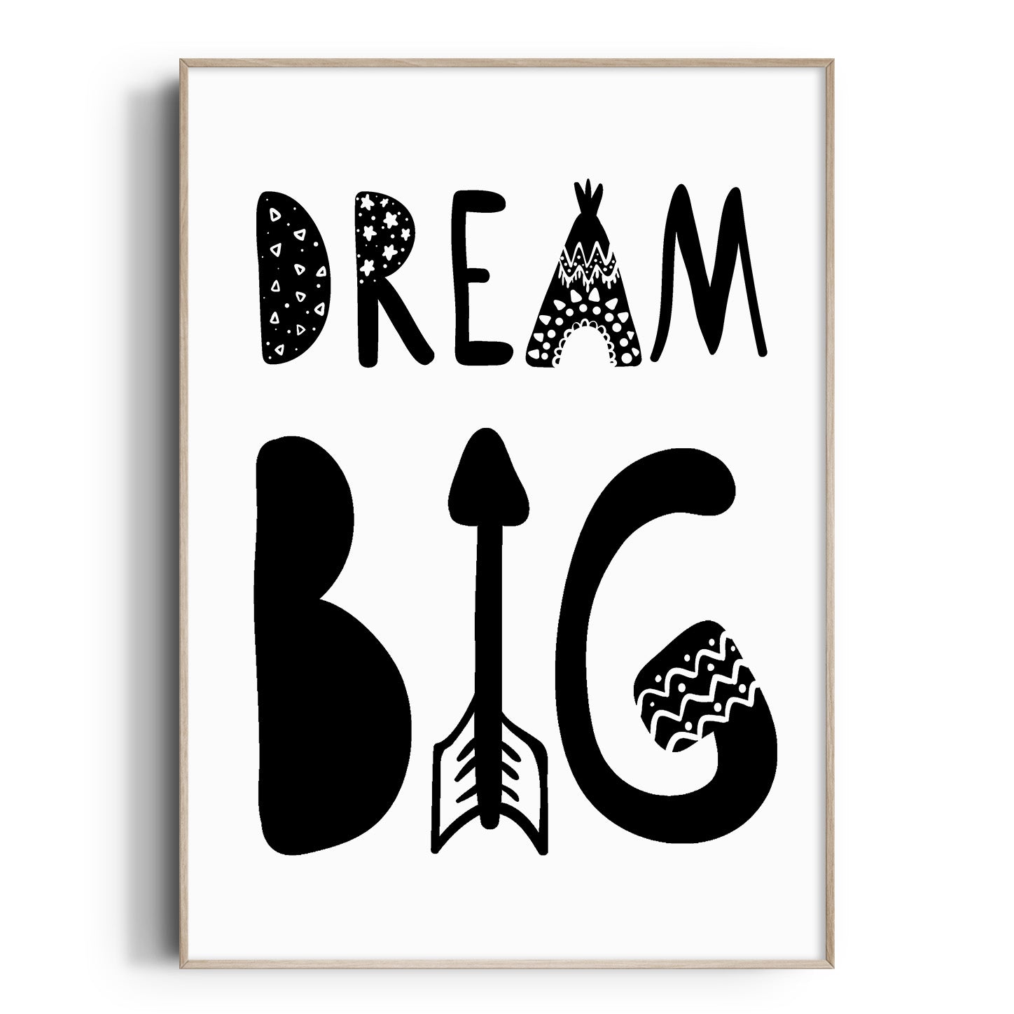 Tribal Dream Big Print