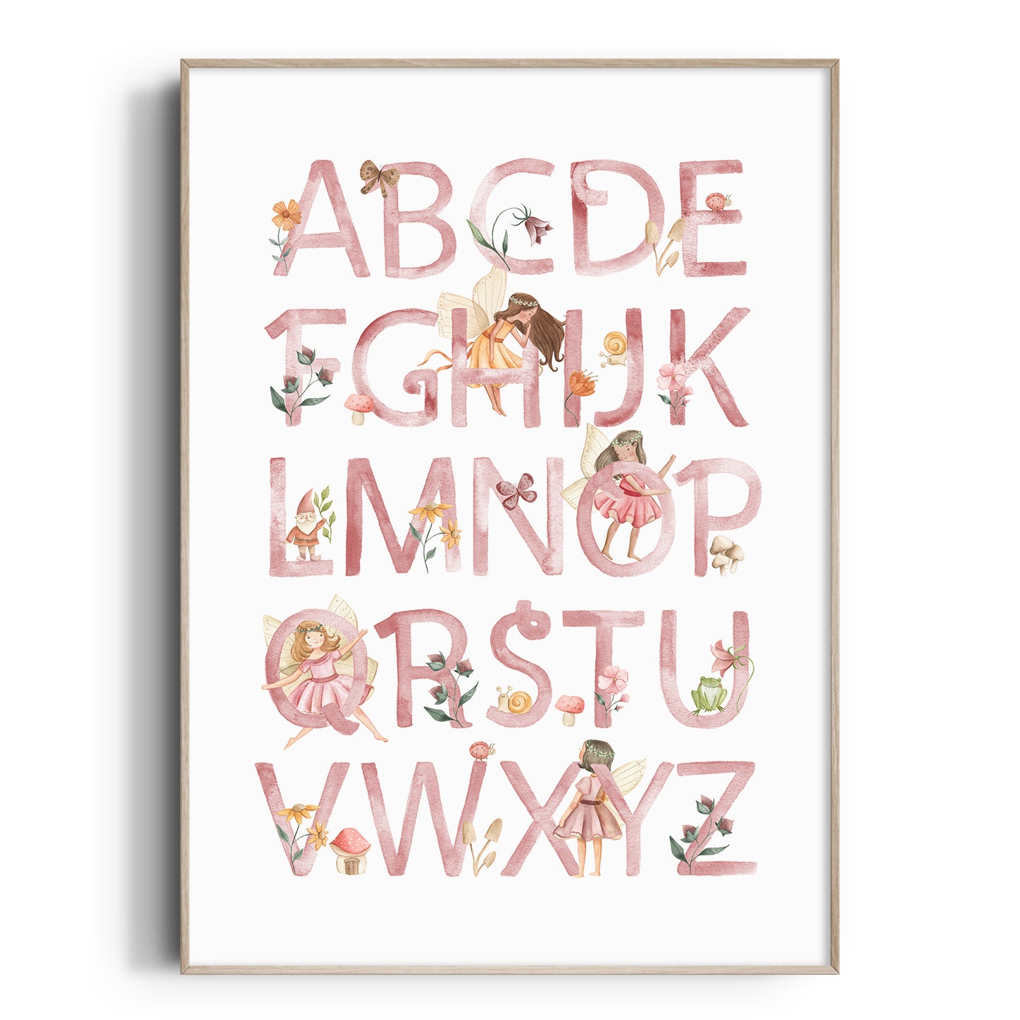 Fairy Alphabet Print