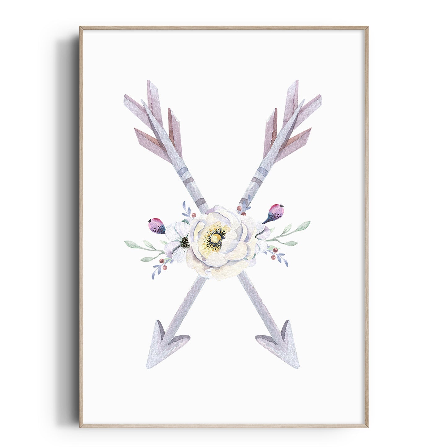 Boho Tribal Arrows Print