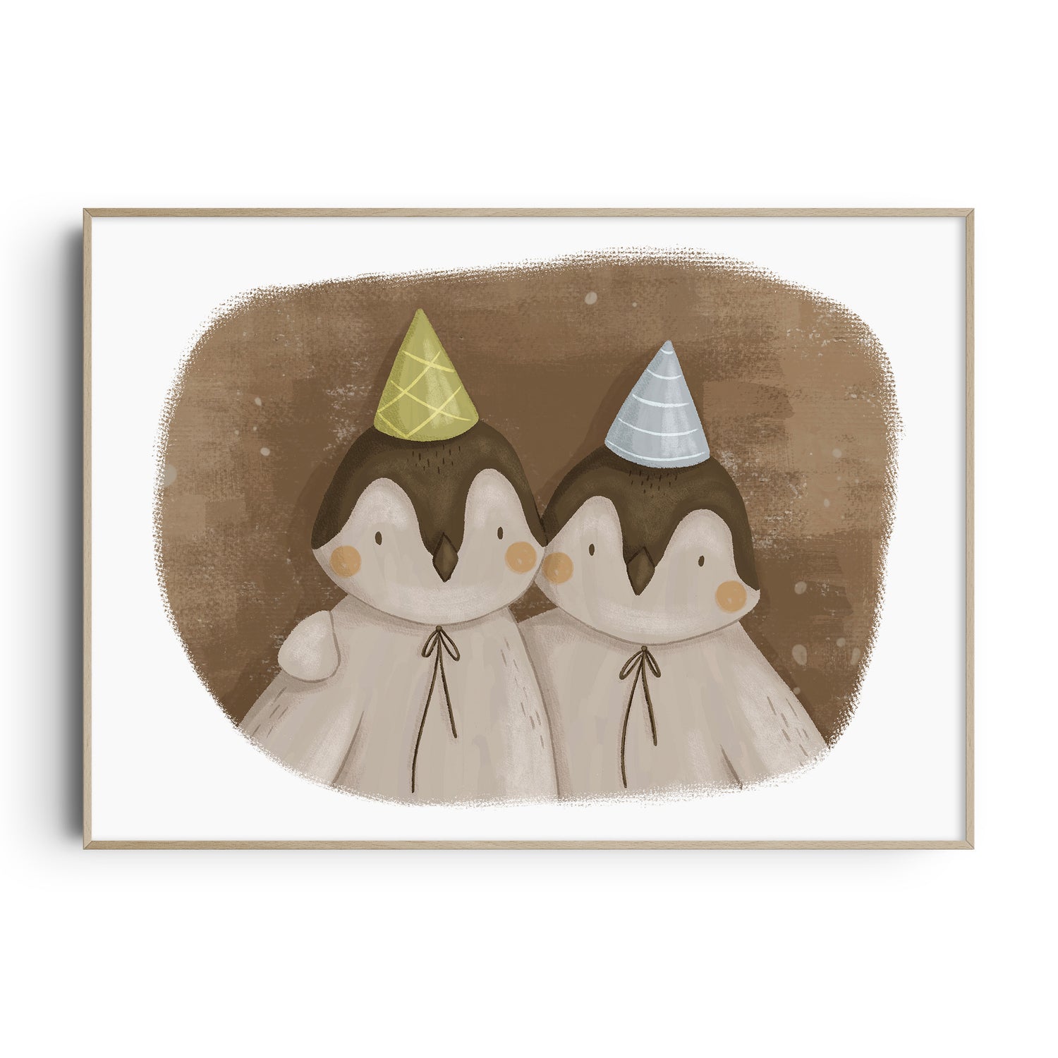 Whimsy Penguins Print
