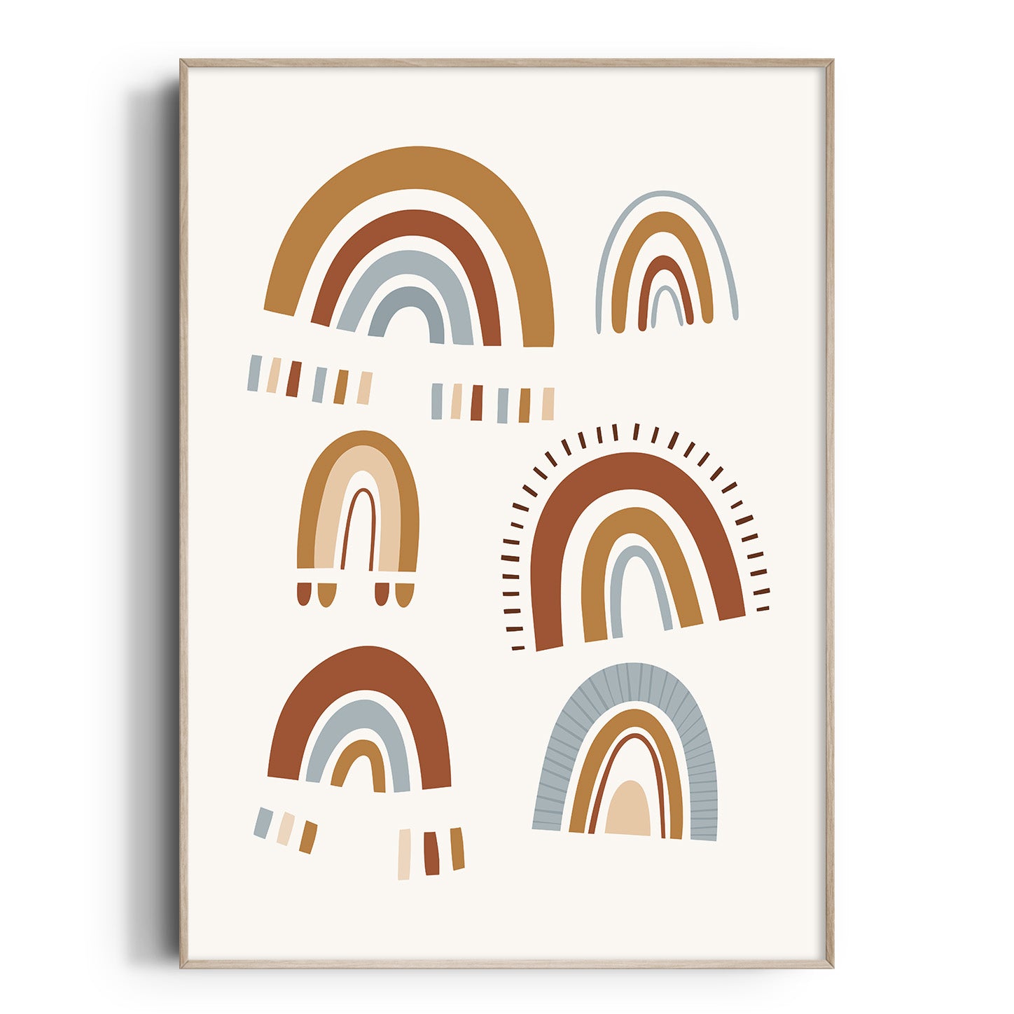Magic Safari Rainbow Print