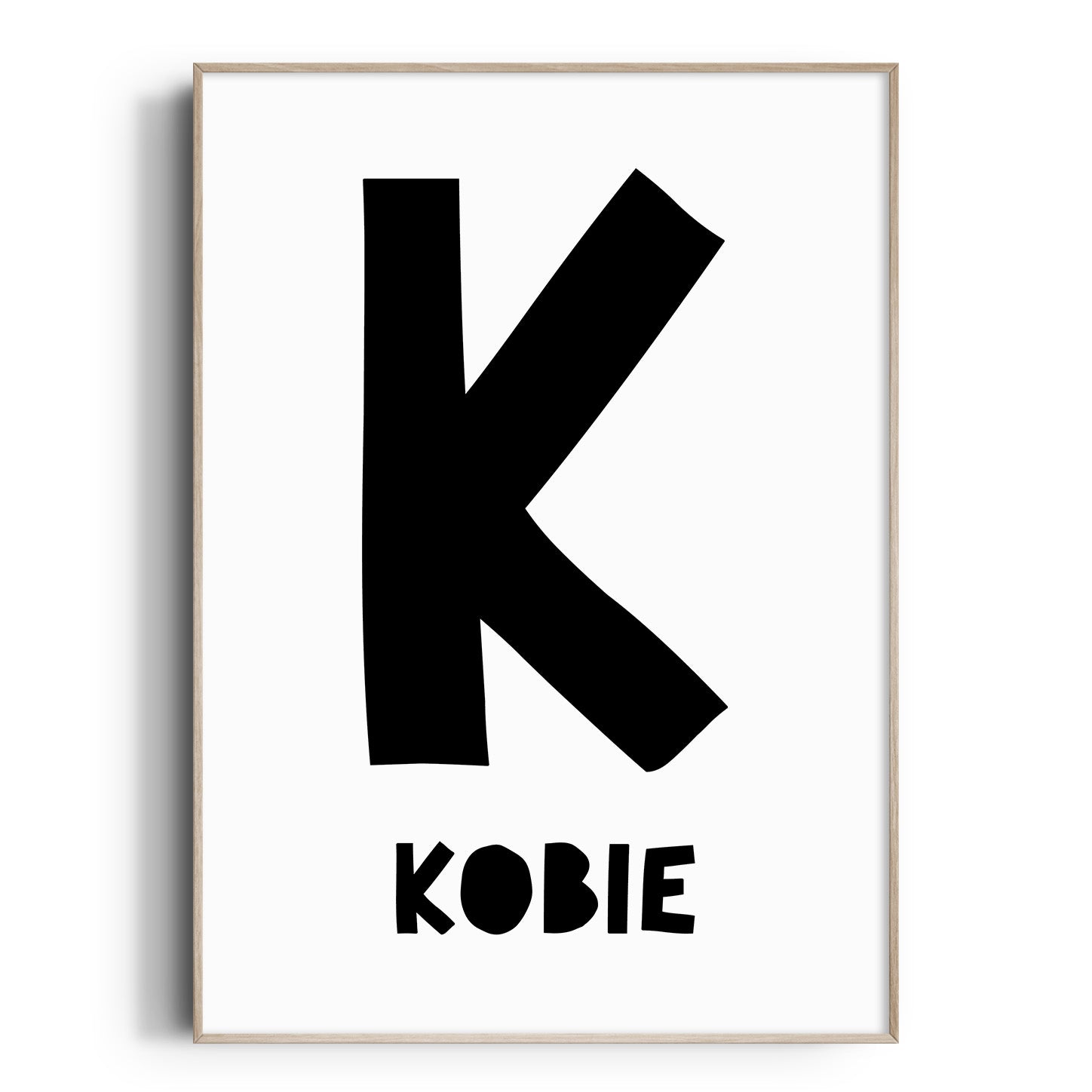 Letter & Name Print