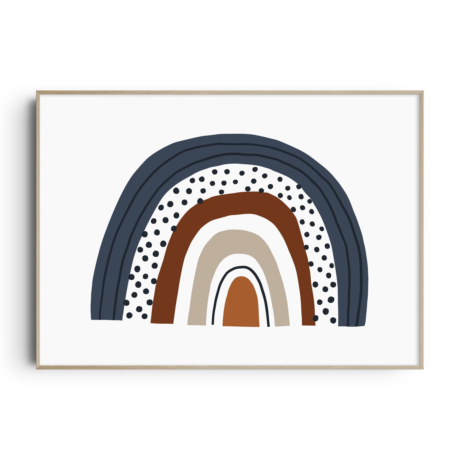 Rainbow Nursery Print