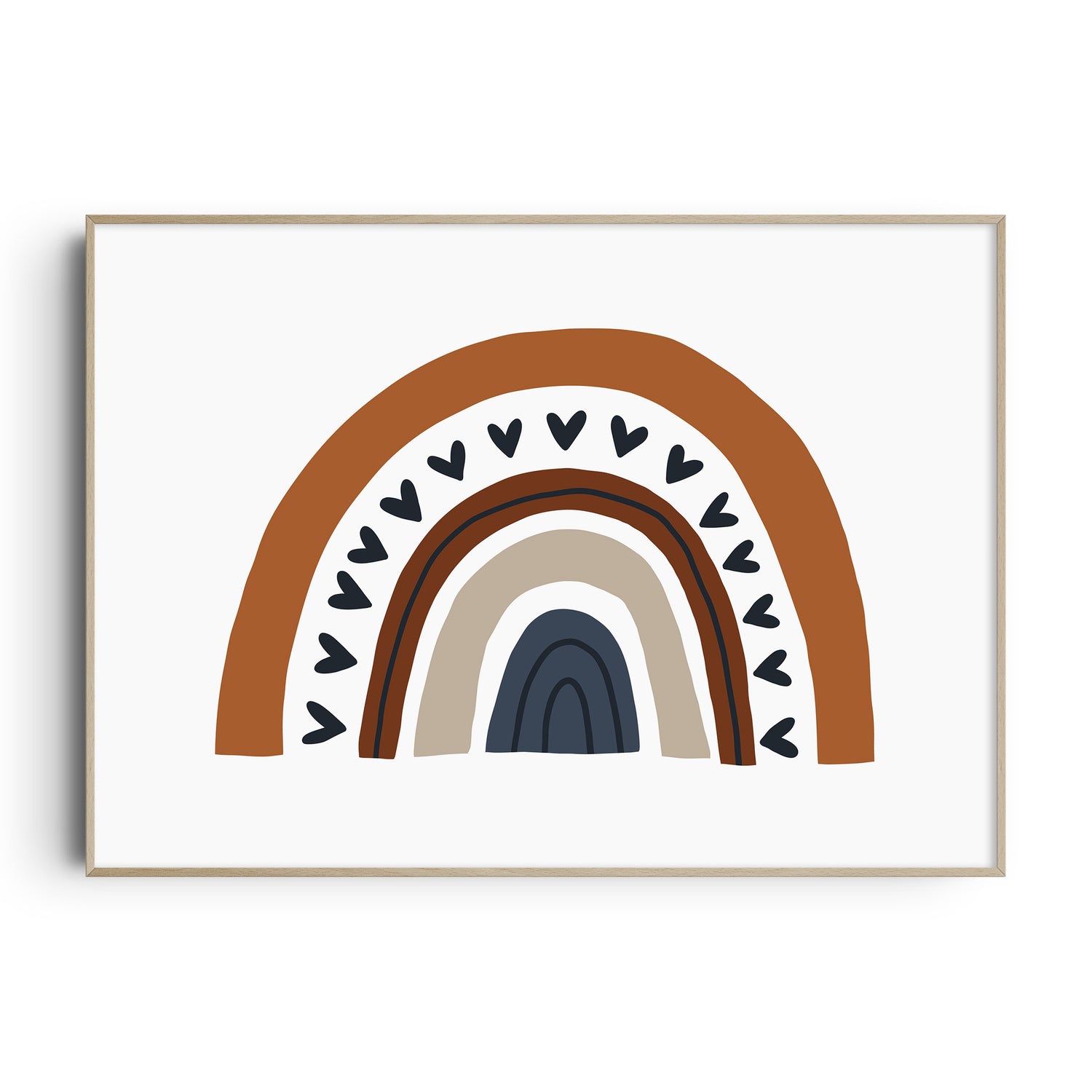 Rainbow Nursery Print