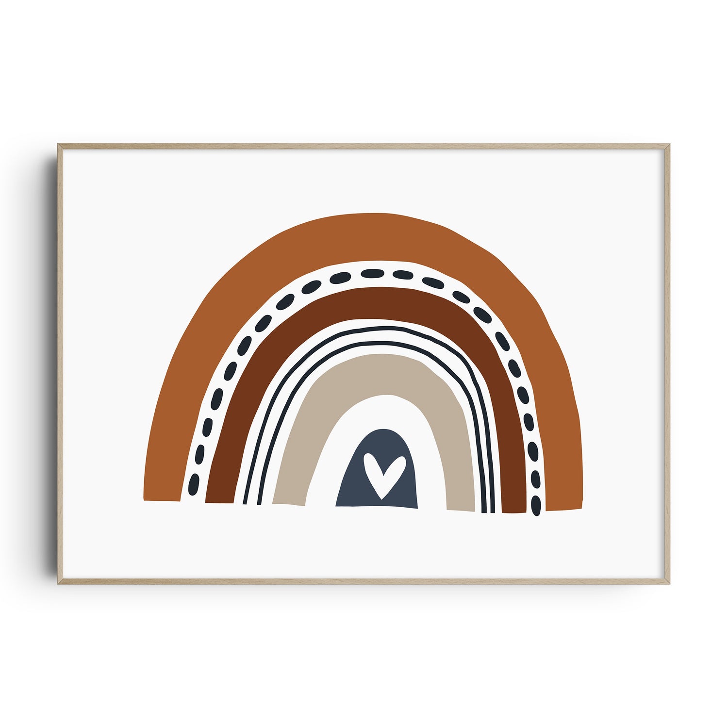 Rainbow Nursery Print