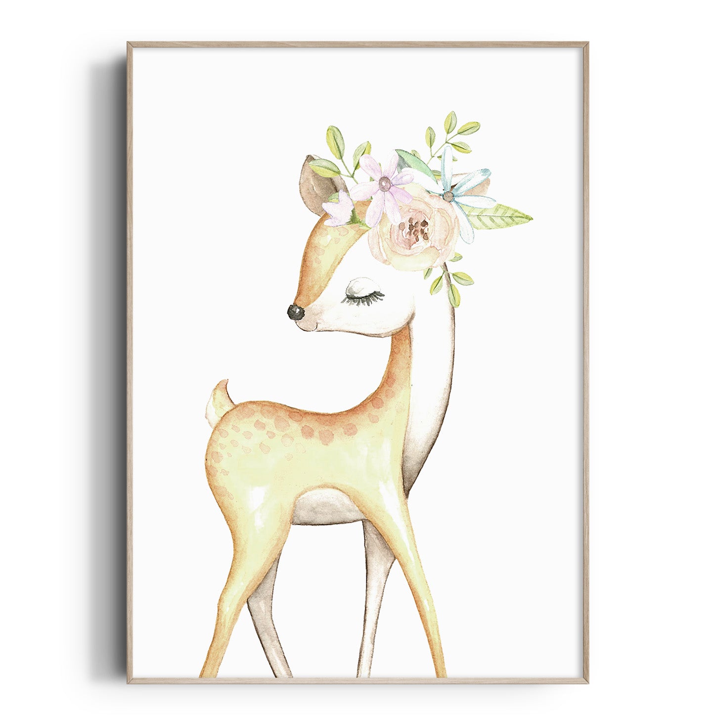 Woodland Deer Print