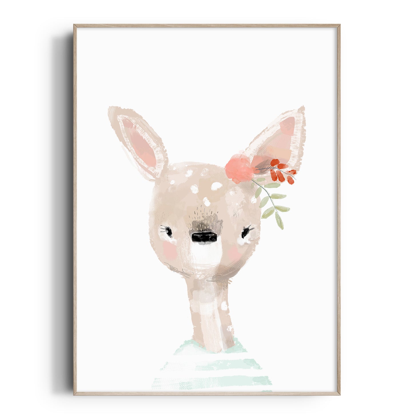 Little Miss Deer Print