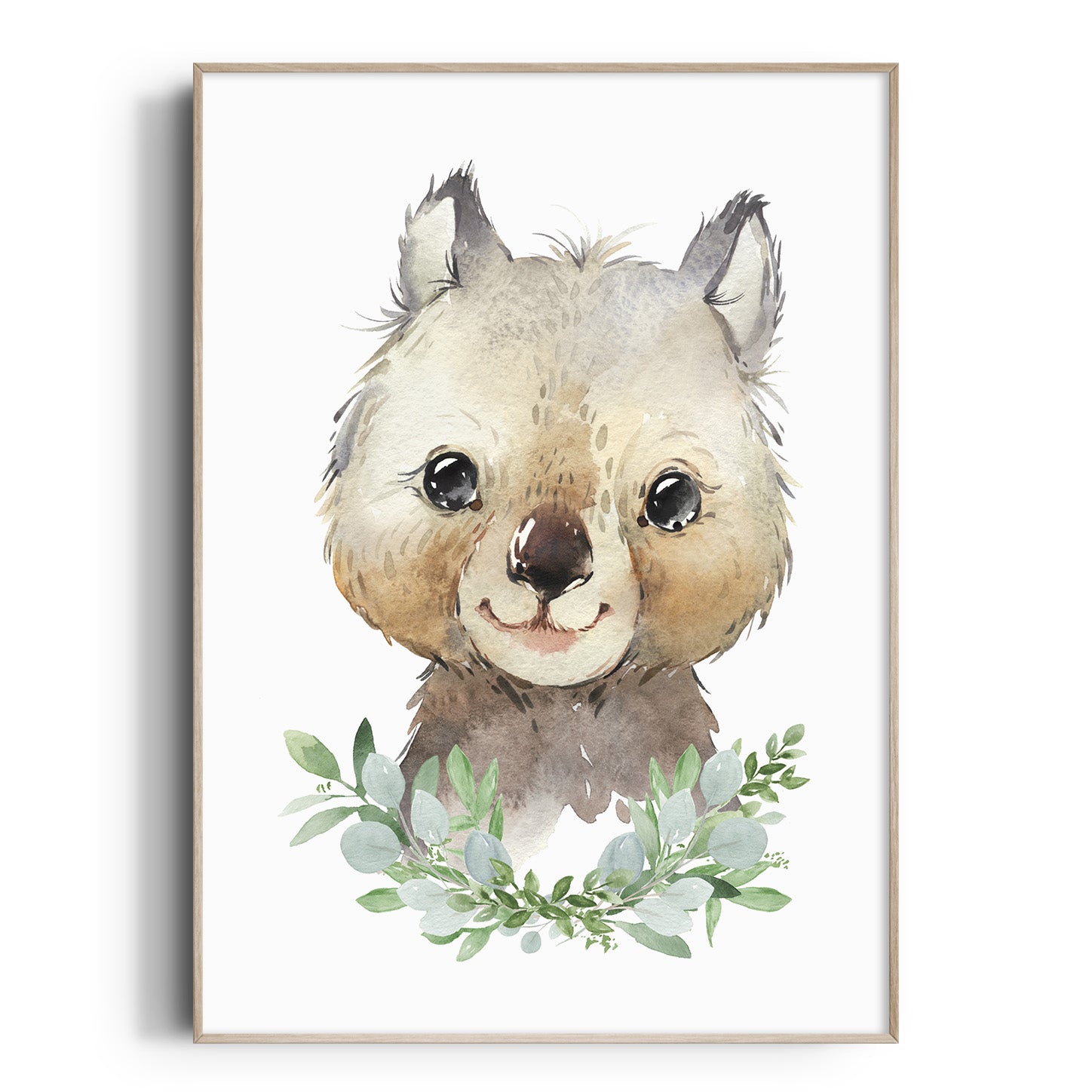 Baby Wombat Print