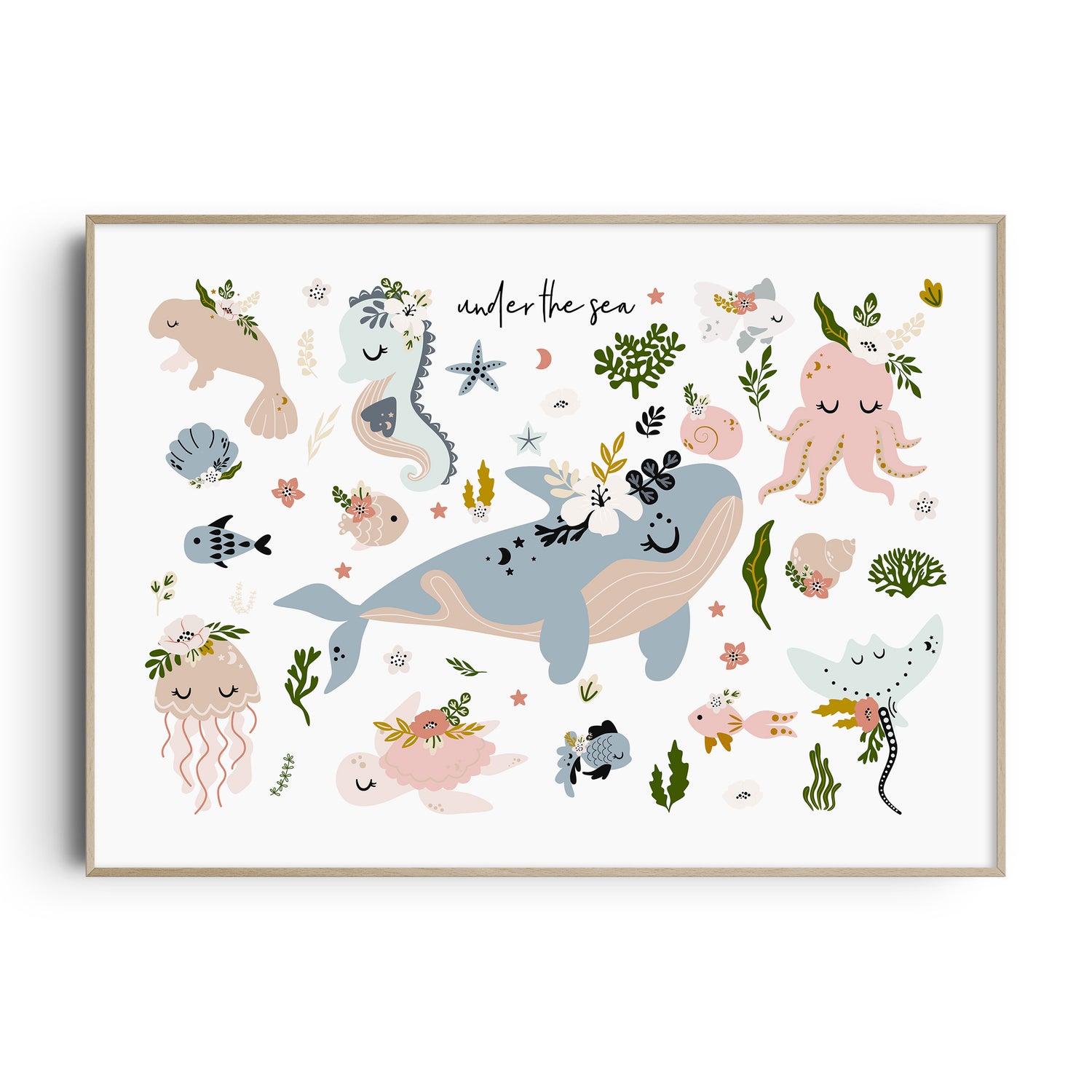 Sea Animals Print