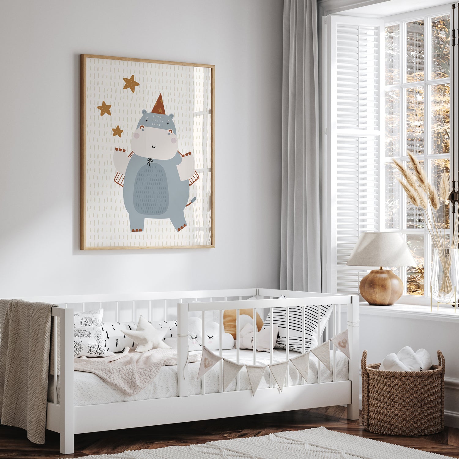 Magic Safari Animal Print - Hippo