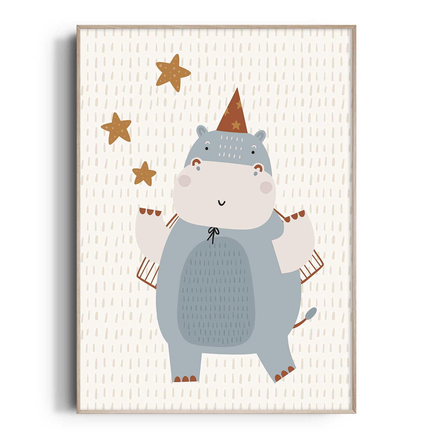Magic Safari Animal Print - Hippo