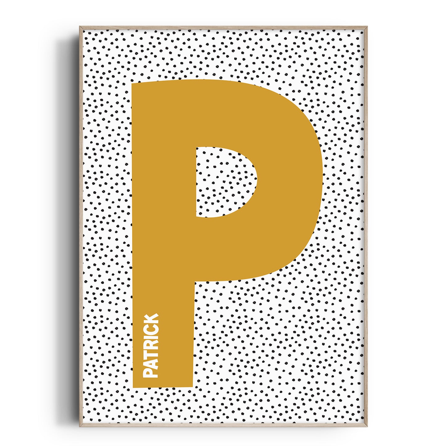 Spotty Letter & Name Print