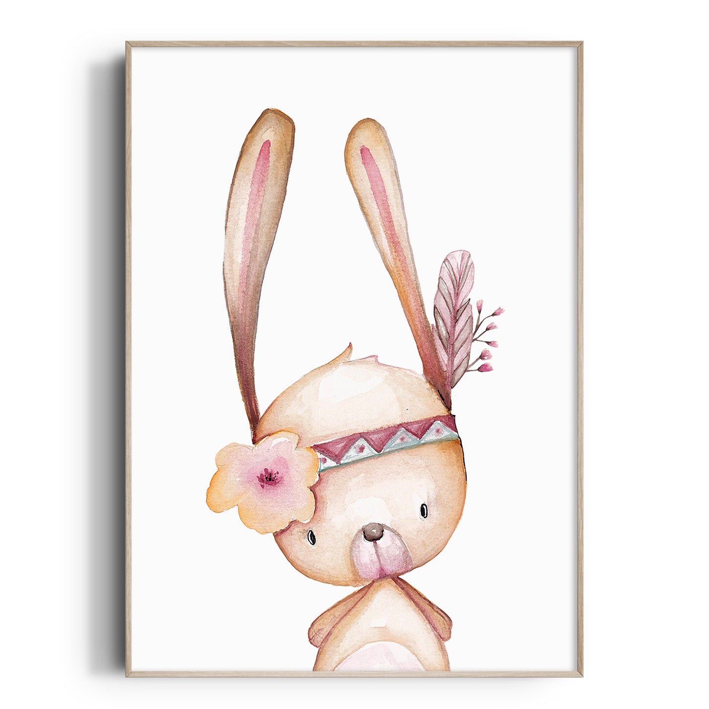 Woodland Bunny Print