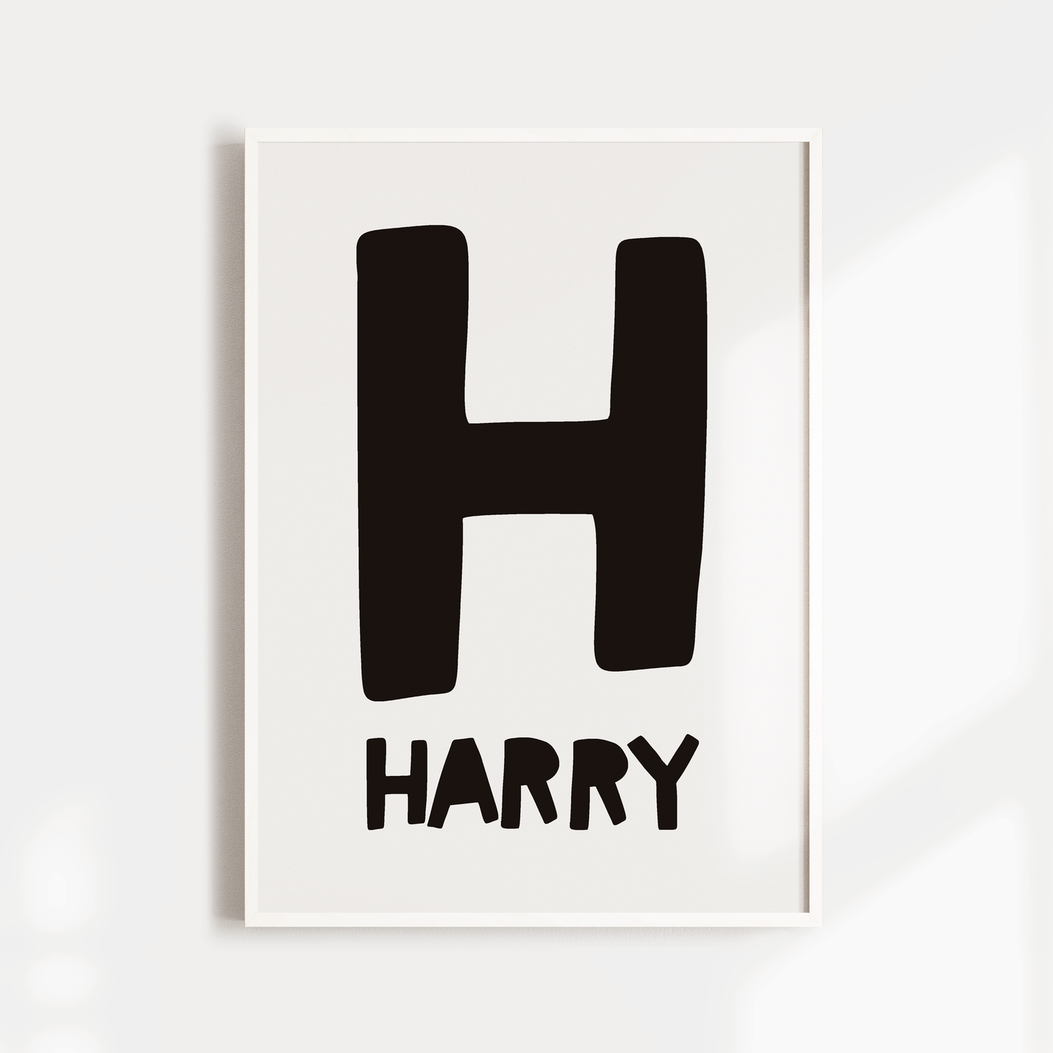 Scandi Lion, Bear & Name Prints