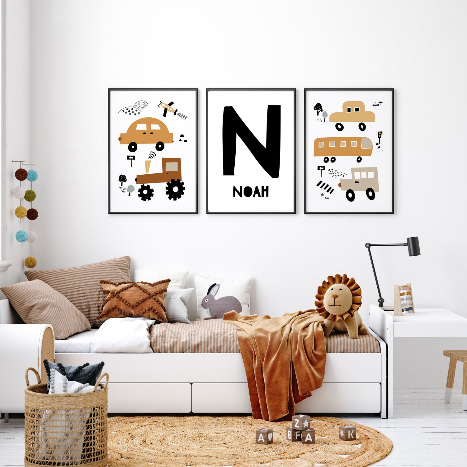 Transport Vehicles & Name Print