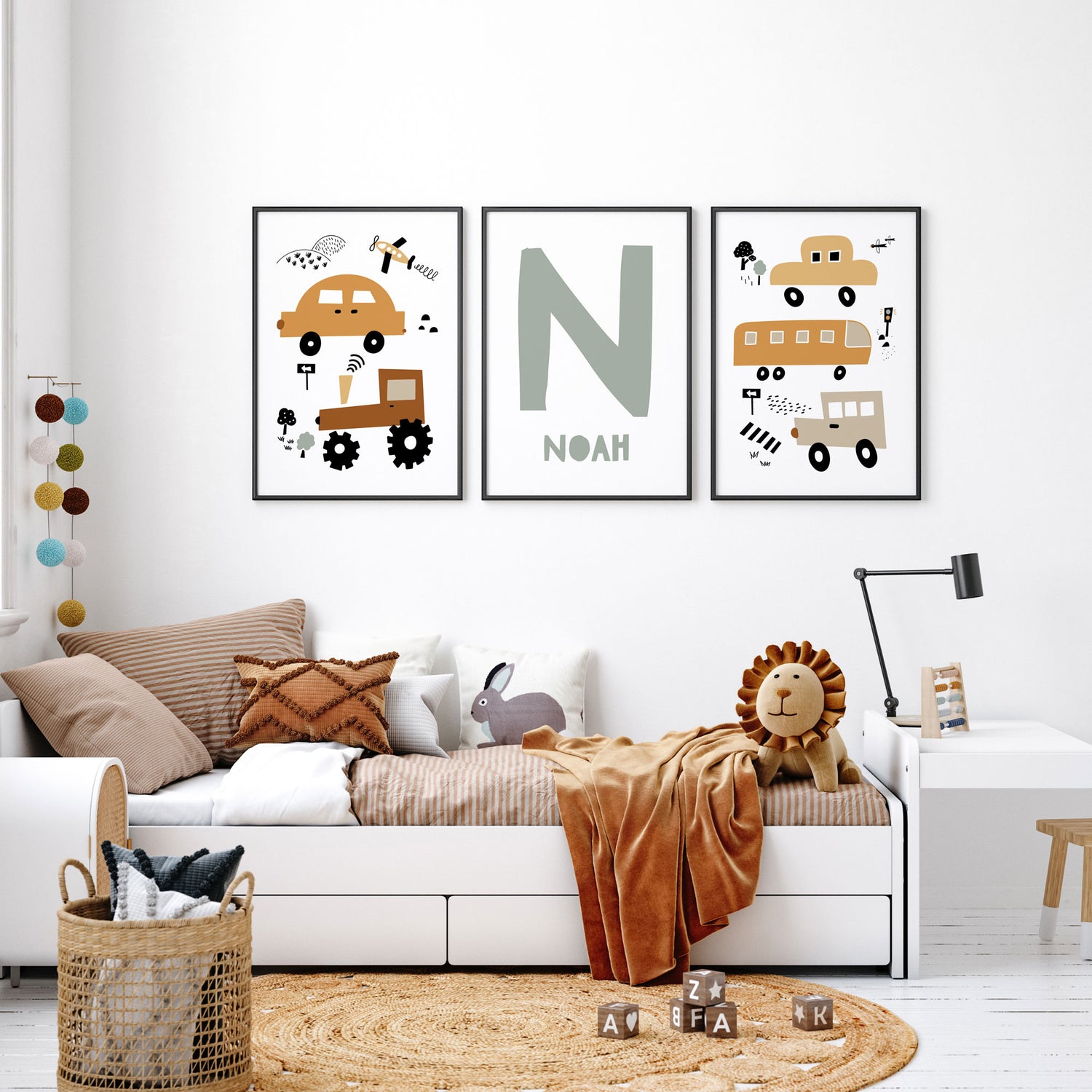 Transport Vehicles & Name Print