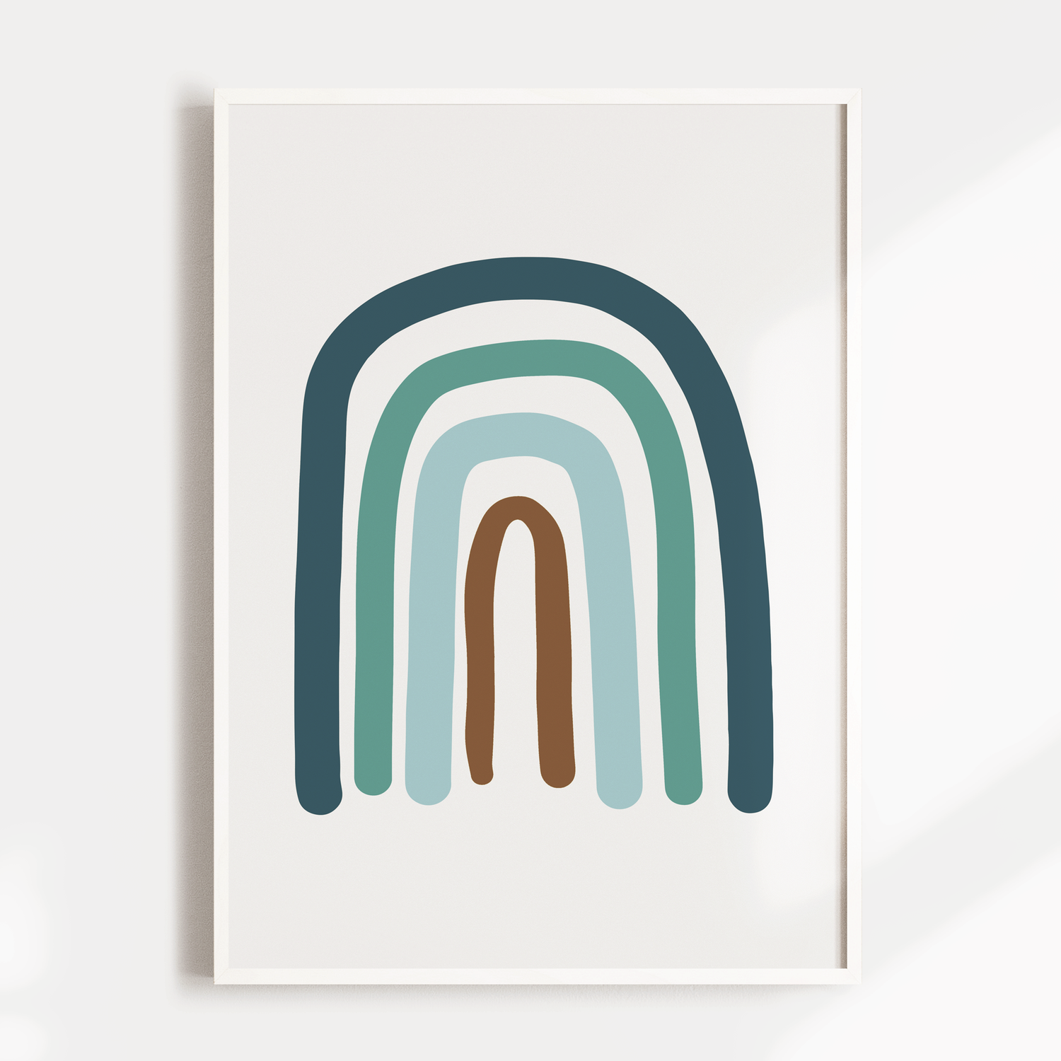 Sea Animals, Rainbow, Name Prints