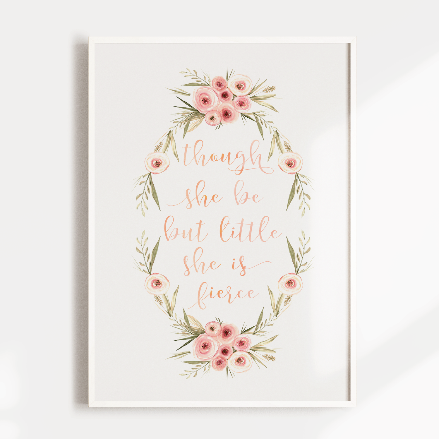 Though She Be But Little...