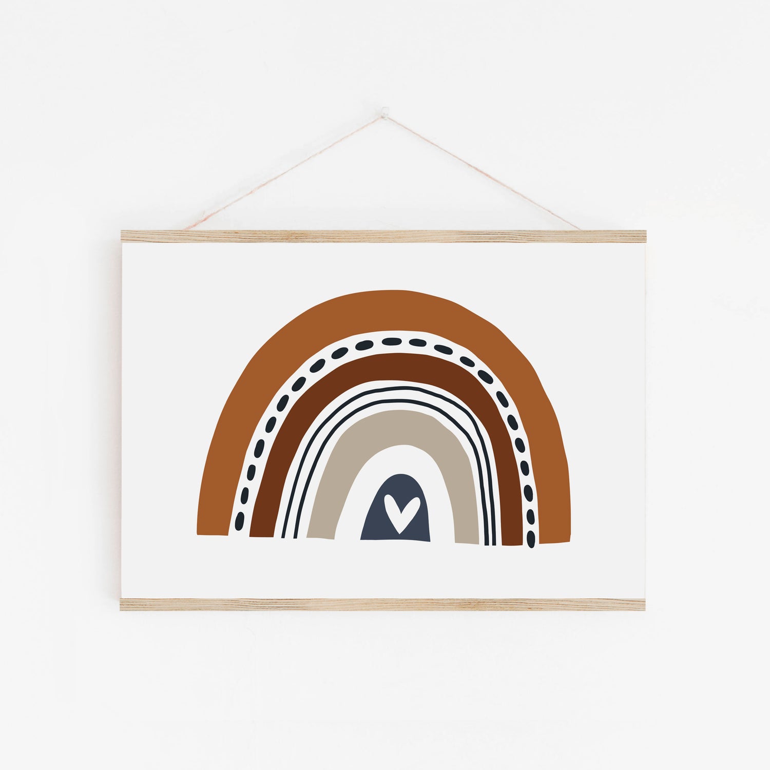 Rainbow Nursery Print
