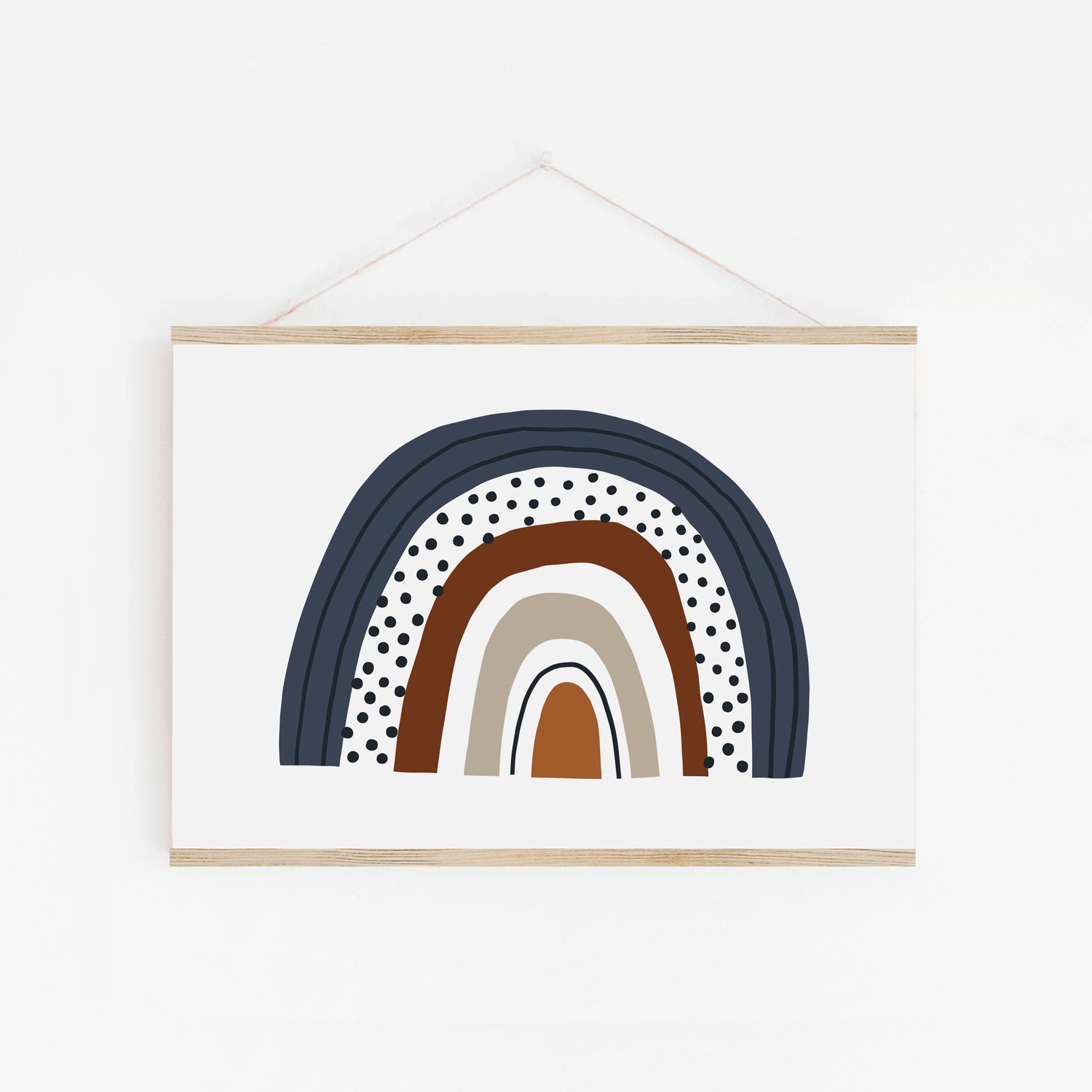 Rainbow Nursery Print