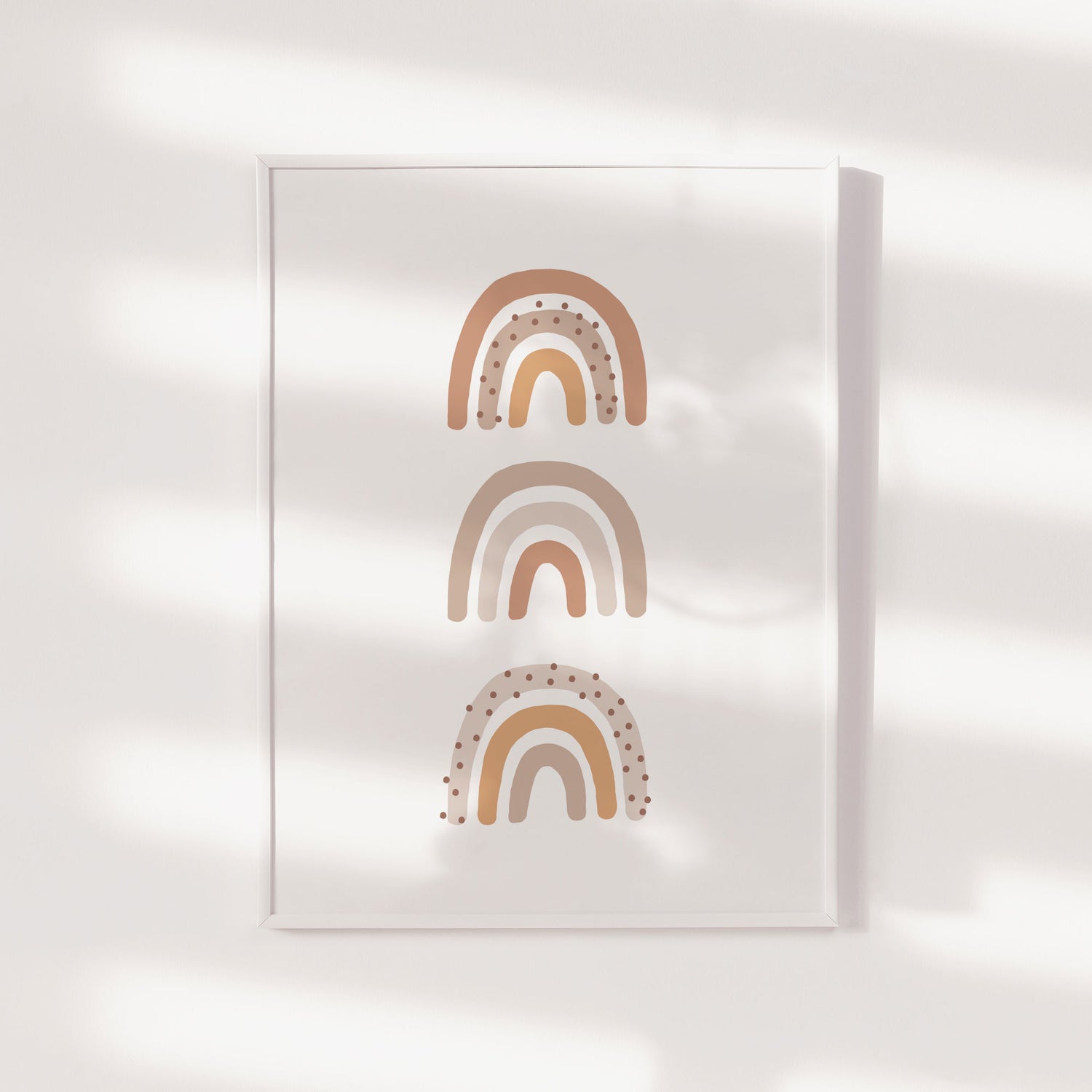 Muted Rainbows Print