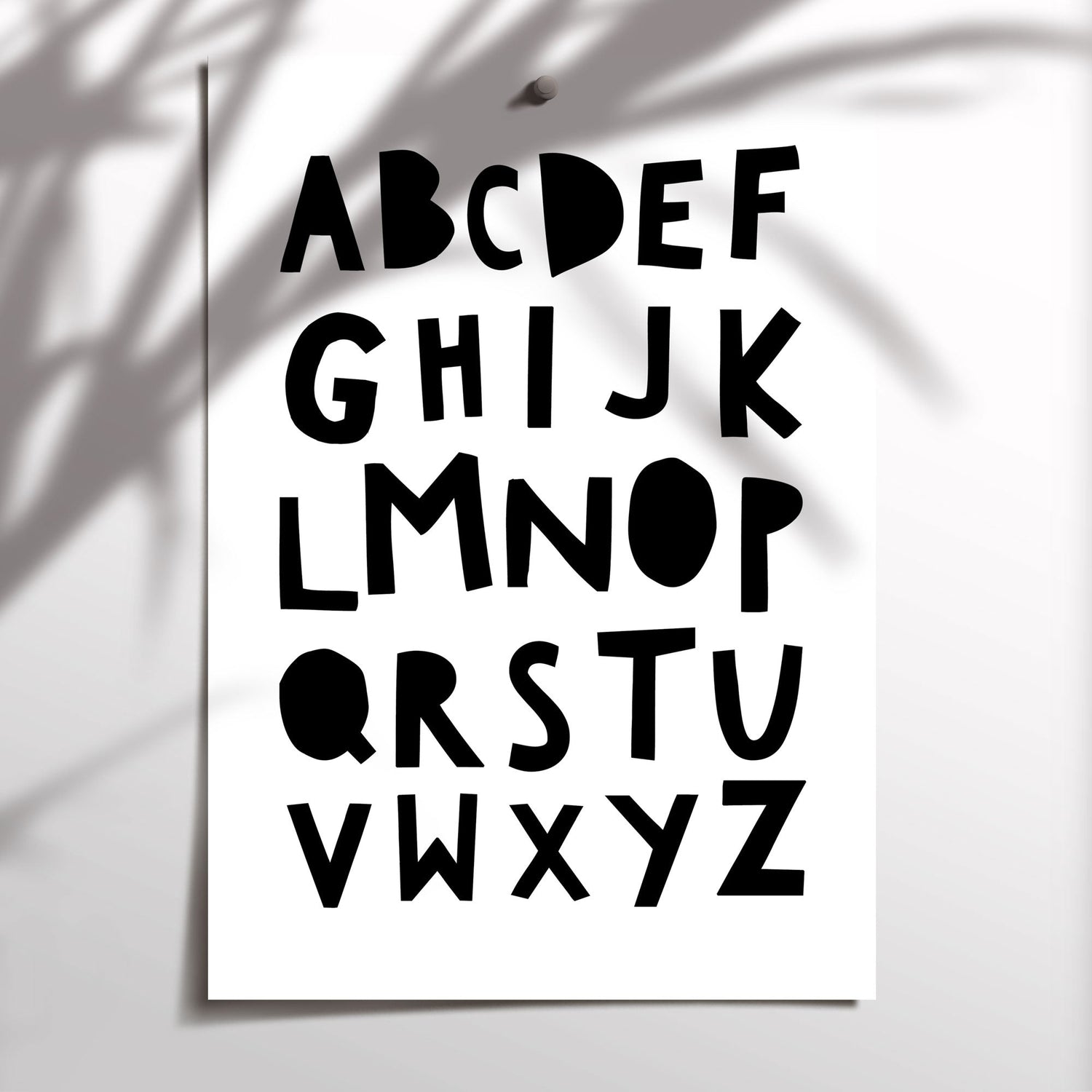 Construction Vehicles & Alphabet Prints