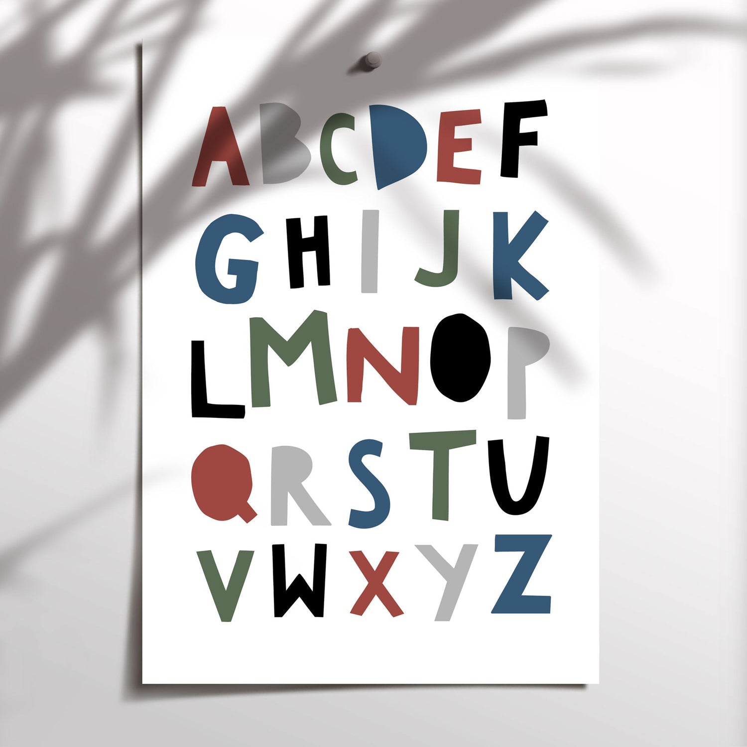 Construction Vehicles & Alphabet Prints