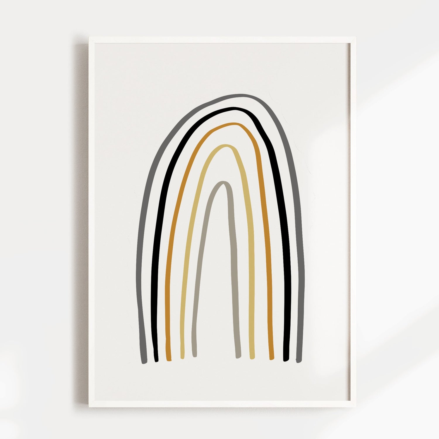 Construction Vehicles, Play & Rainbow Print