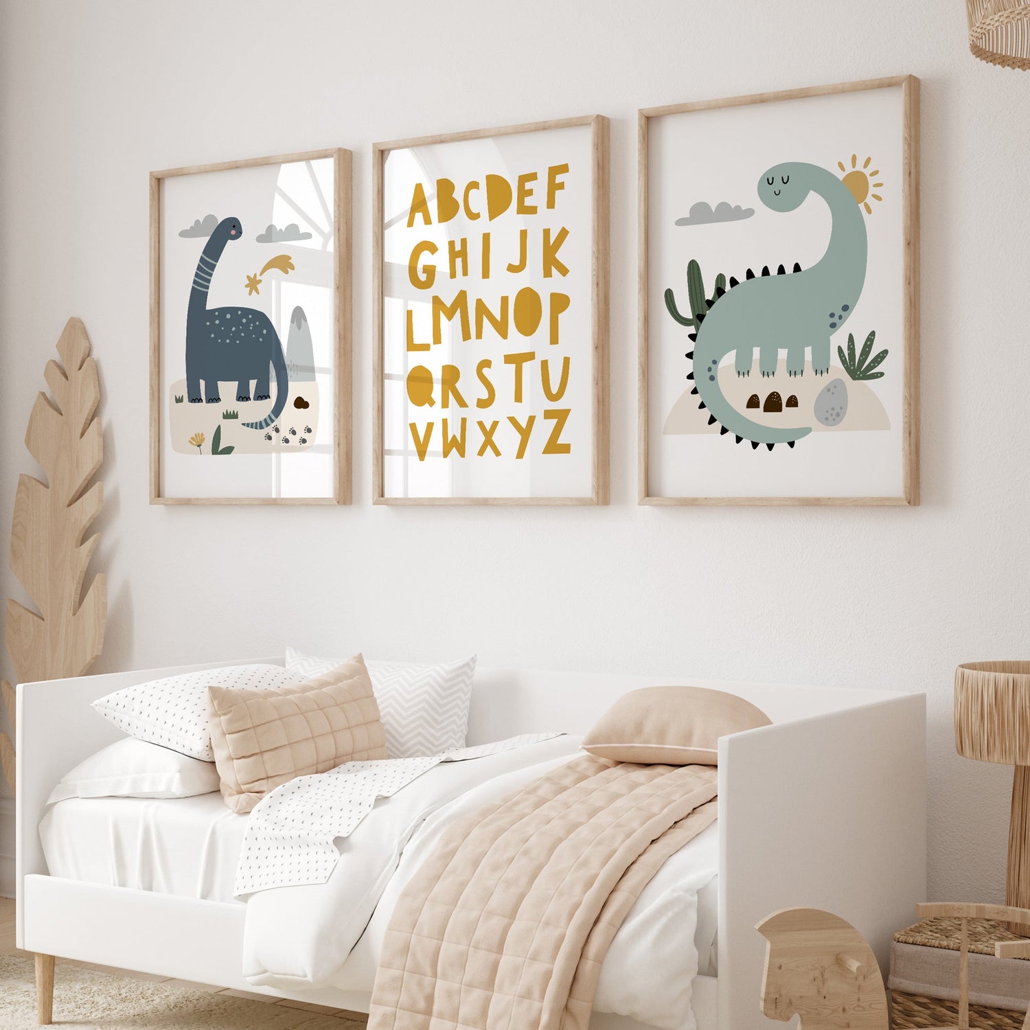 Dinosaur & Alphabet Prints