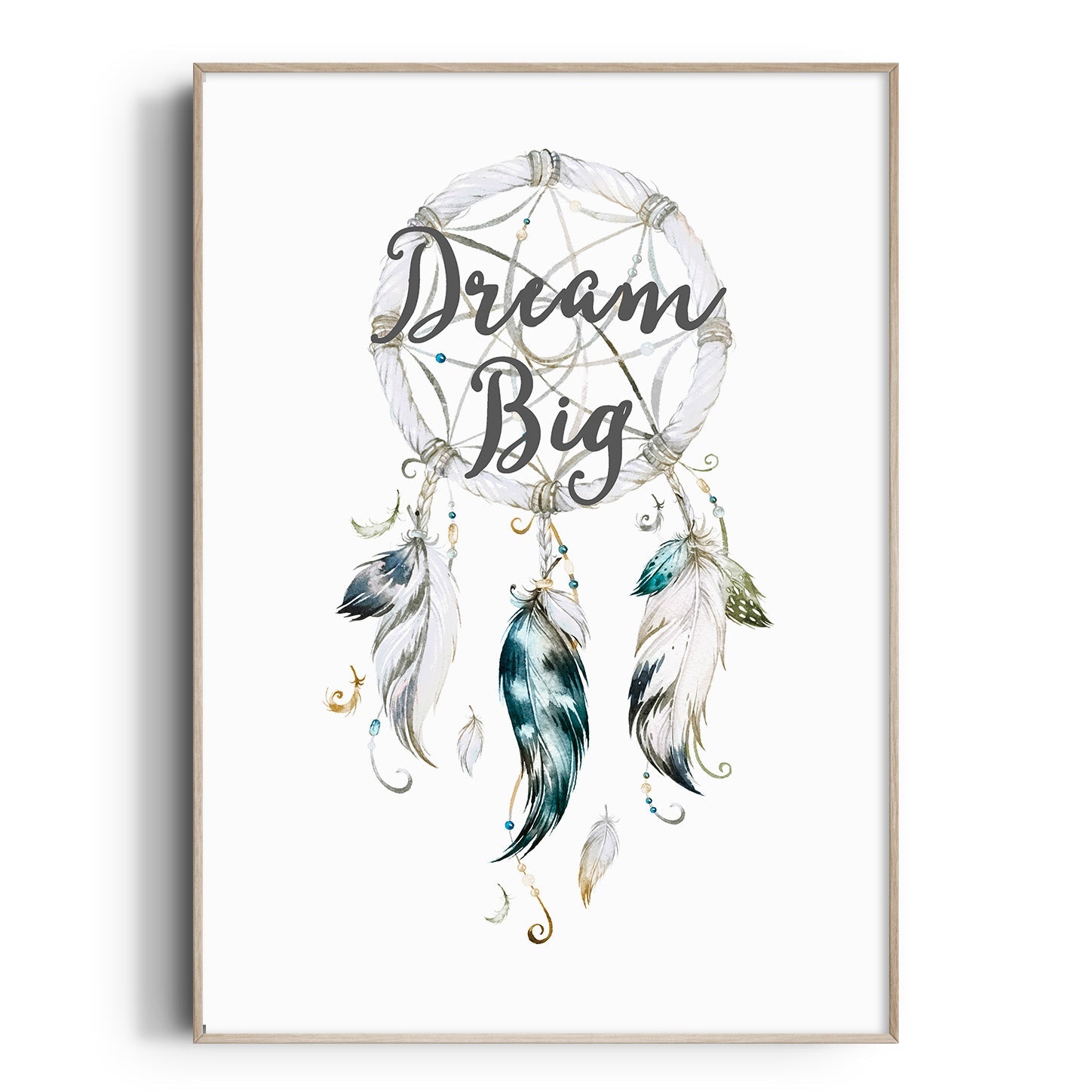 Dream Big Dreamcatcher Print