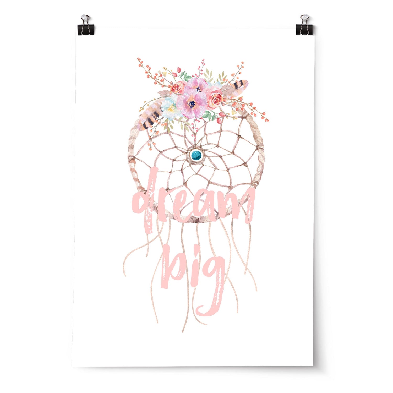 Dreamcatcher, Arrows & Antler Name Prints
