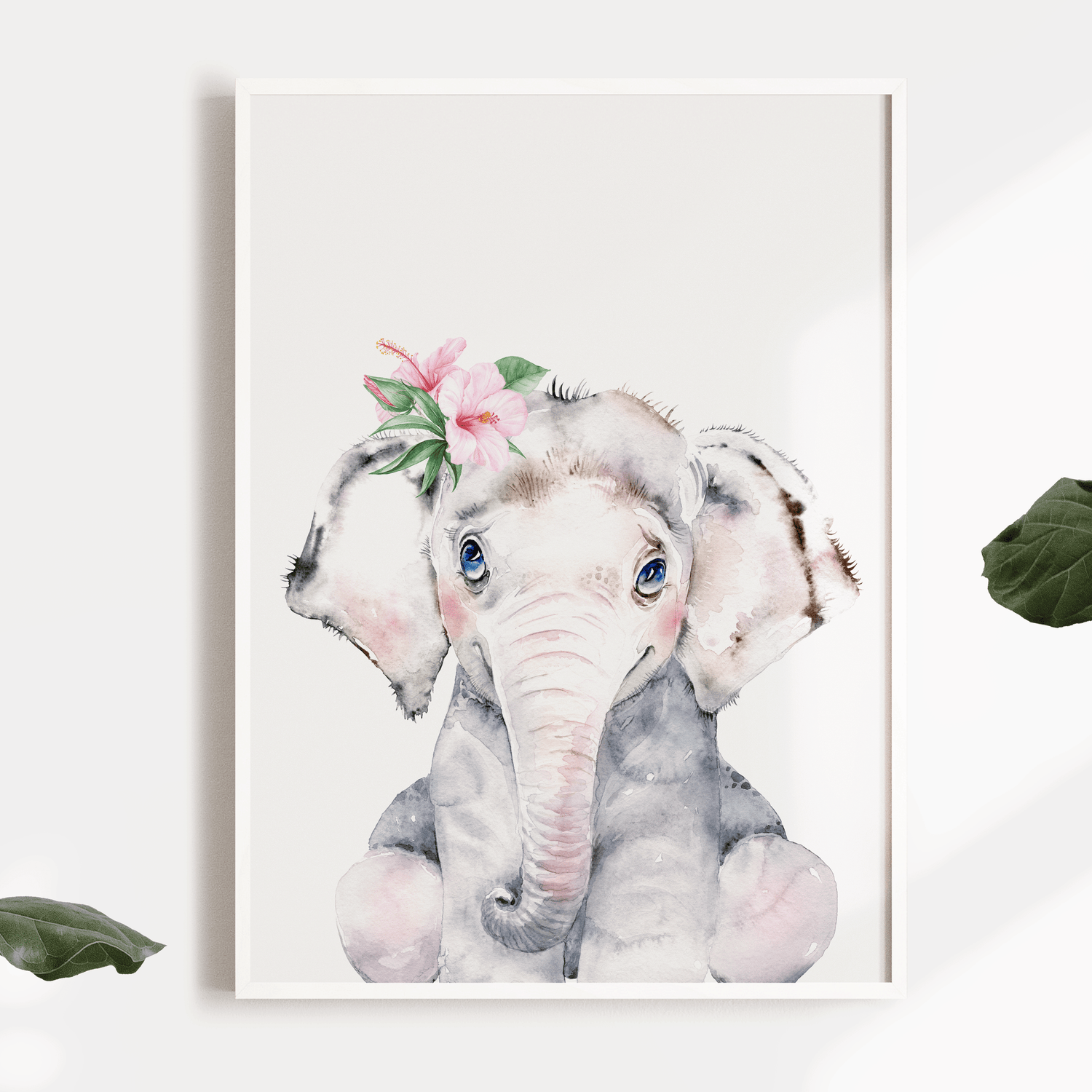 Panda, Elephant & Giraffe Prints