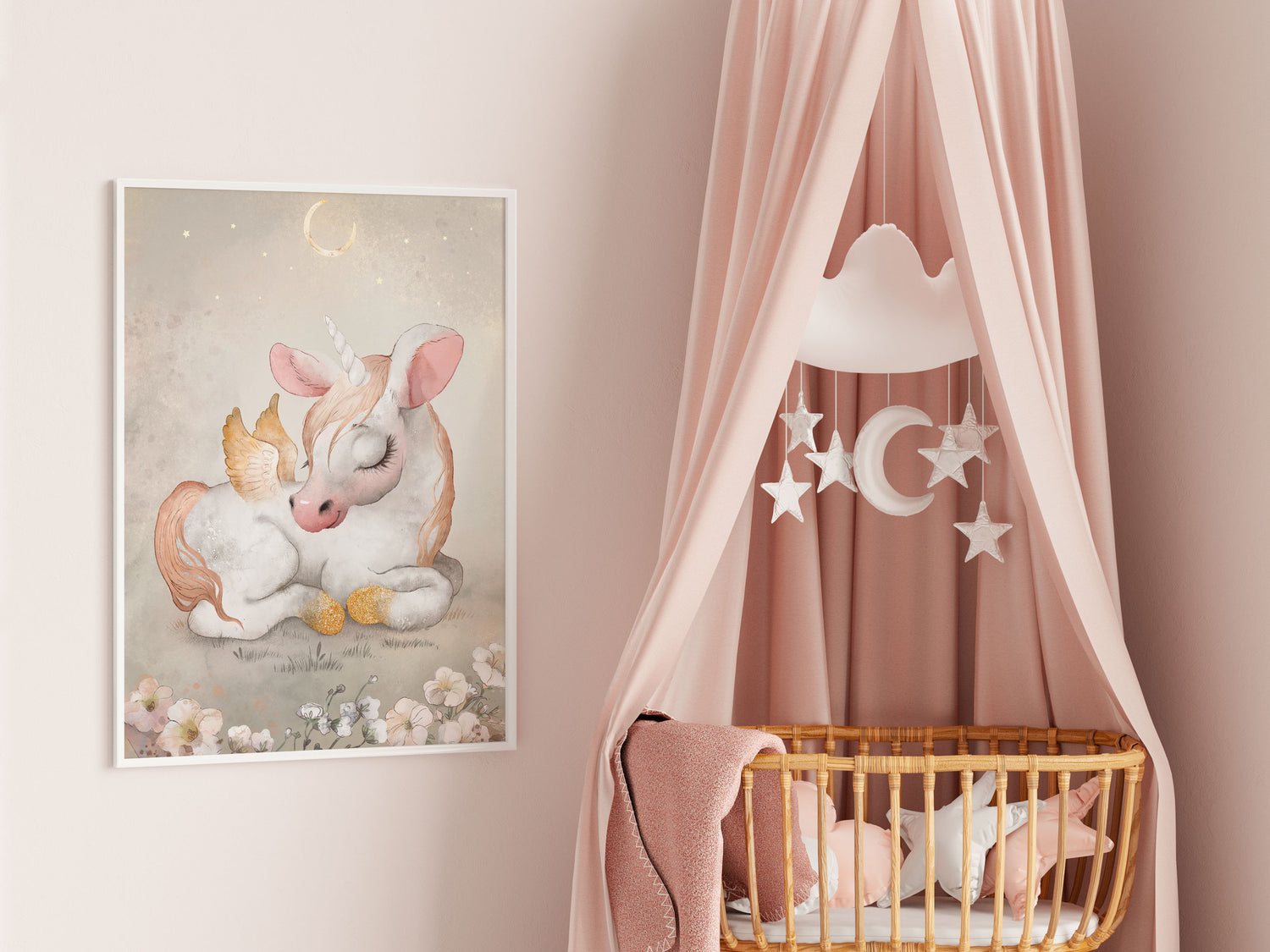 Vintage Unicorn Print