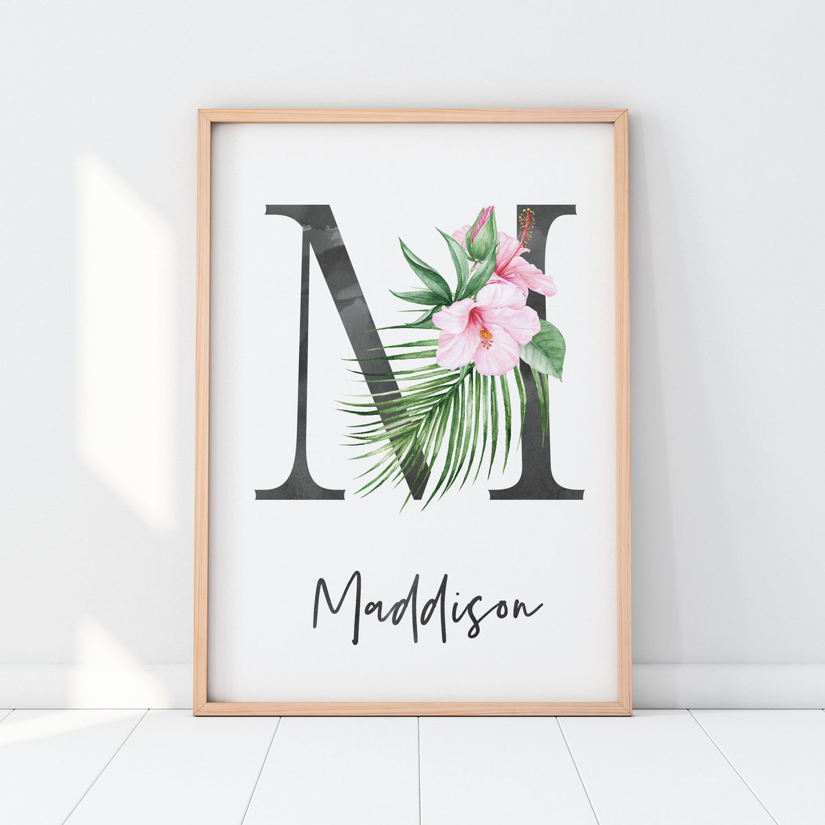 Nursery Prints, Girls Wall Art, Tropical Nursery