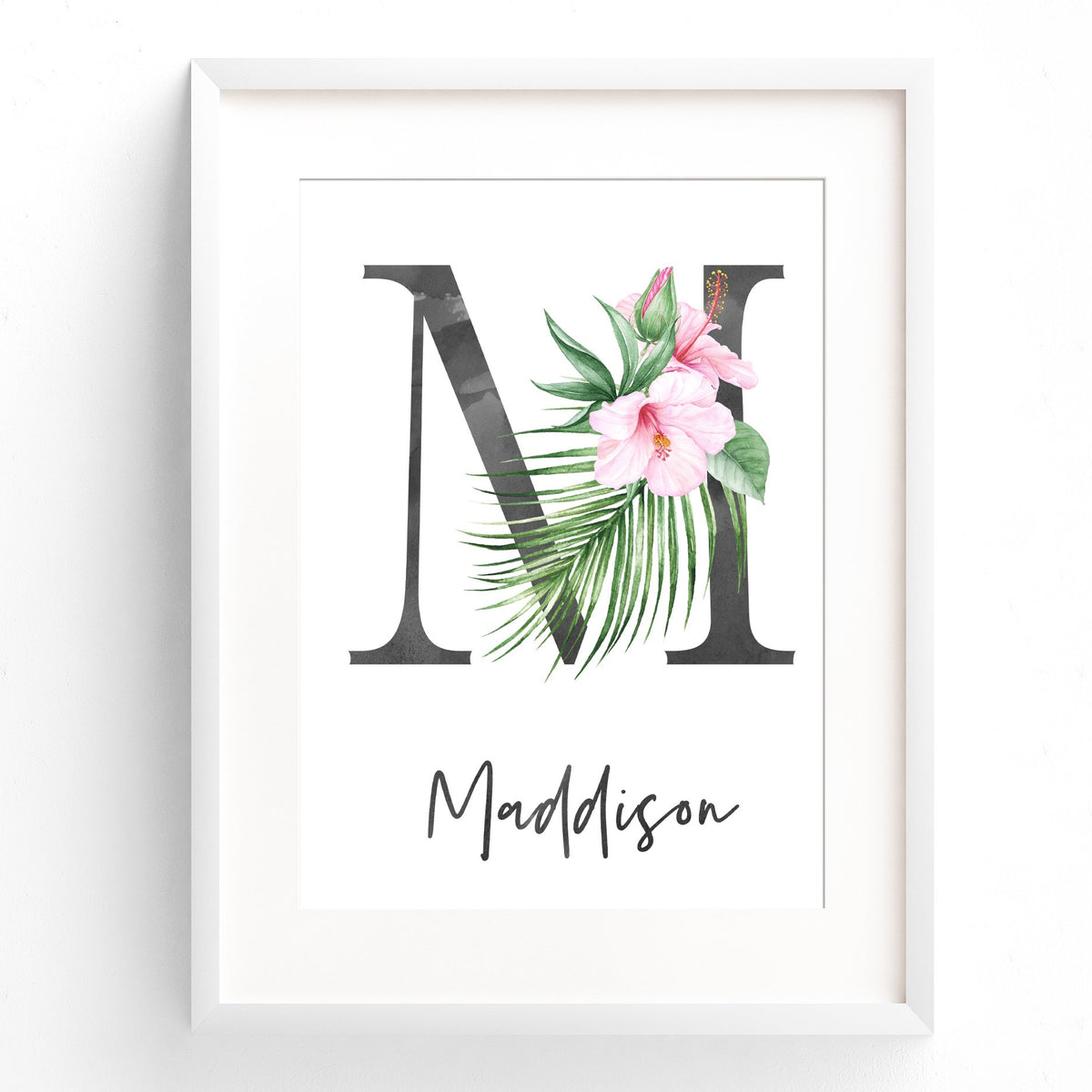 Nursery Prints, Baby, Girls Nursery Wall Art, Tropical Nursery
