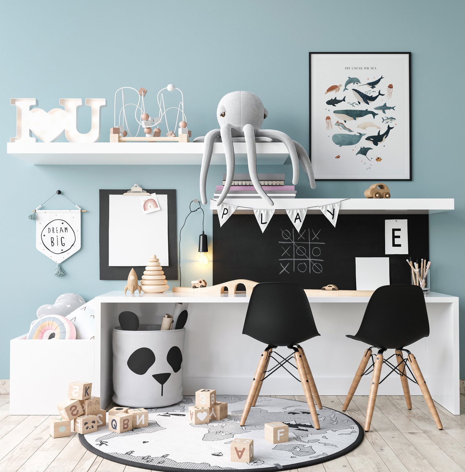 Ocean Animals Print