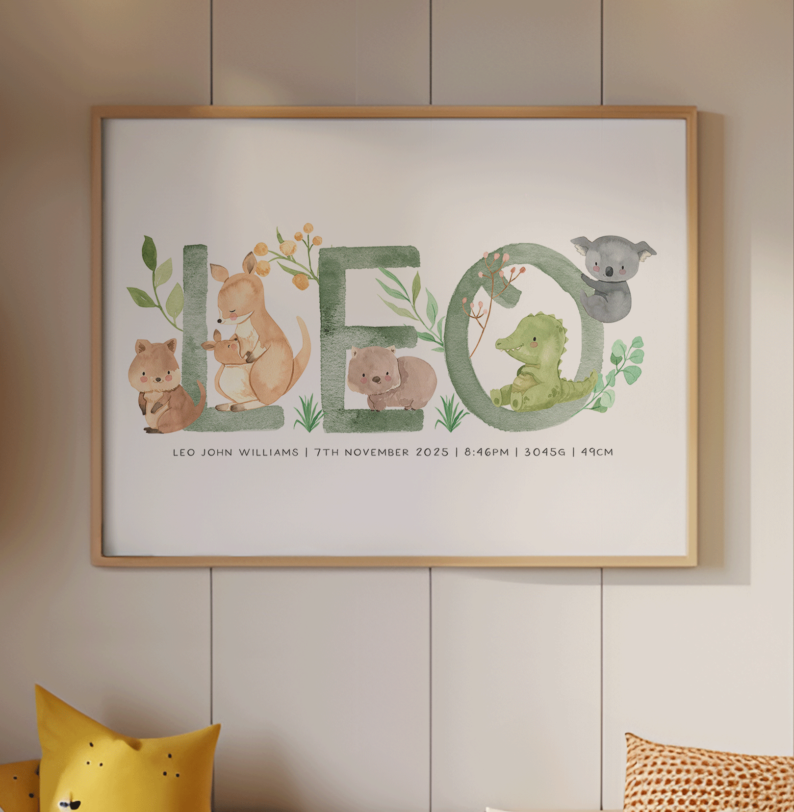 Boys Character Name Prints