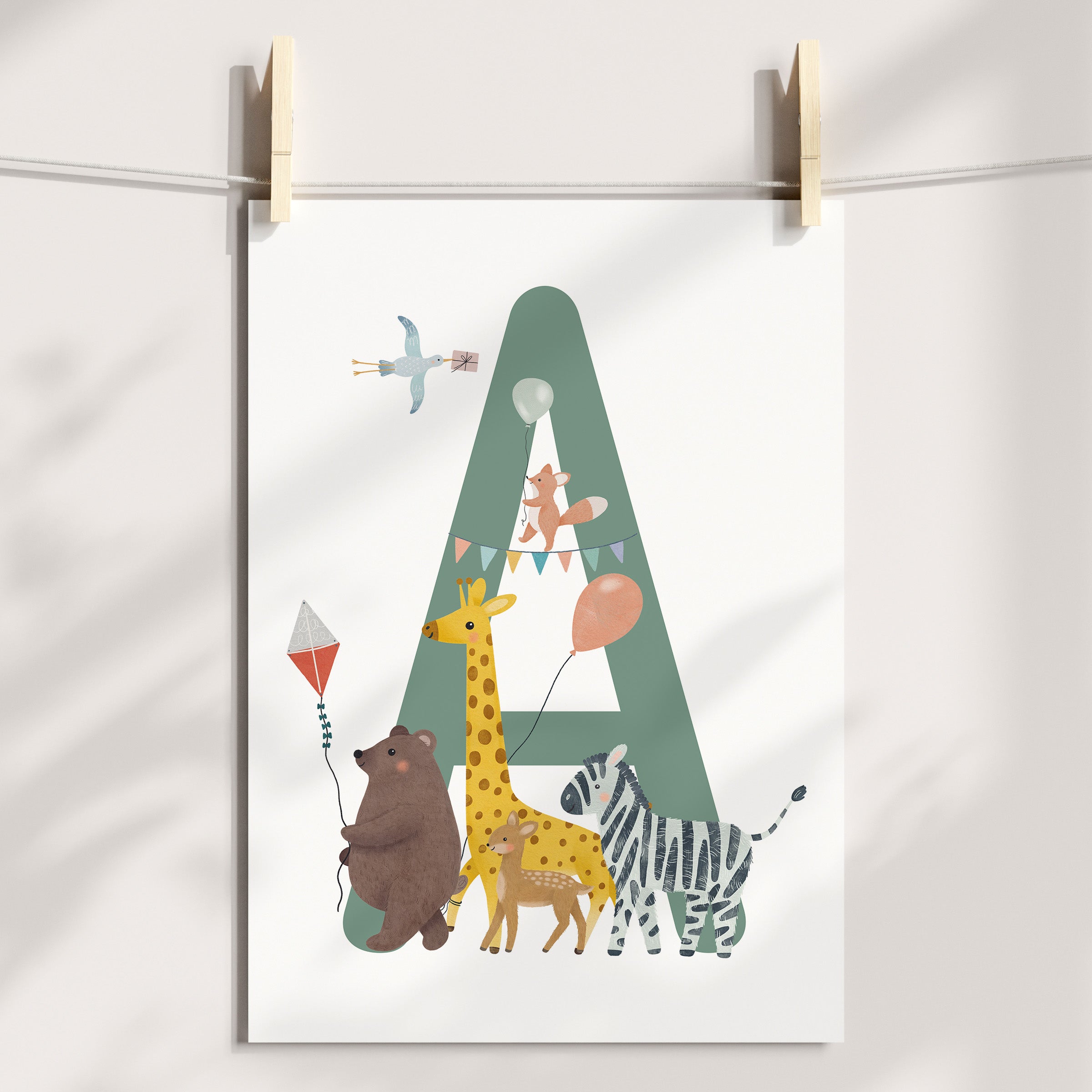 Little Adventure Alphabet, Numbers & Initial Prints
