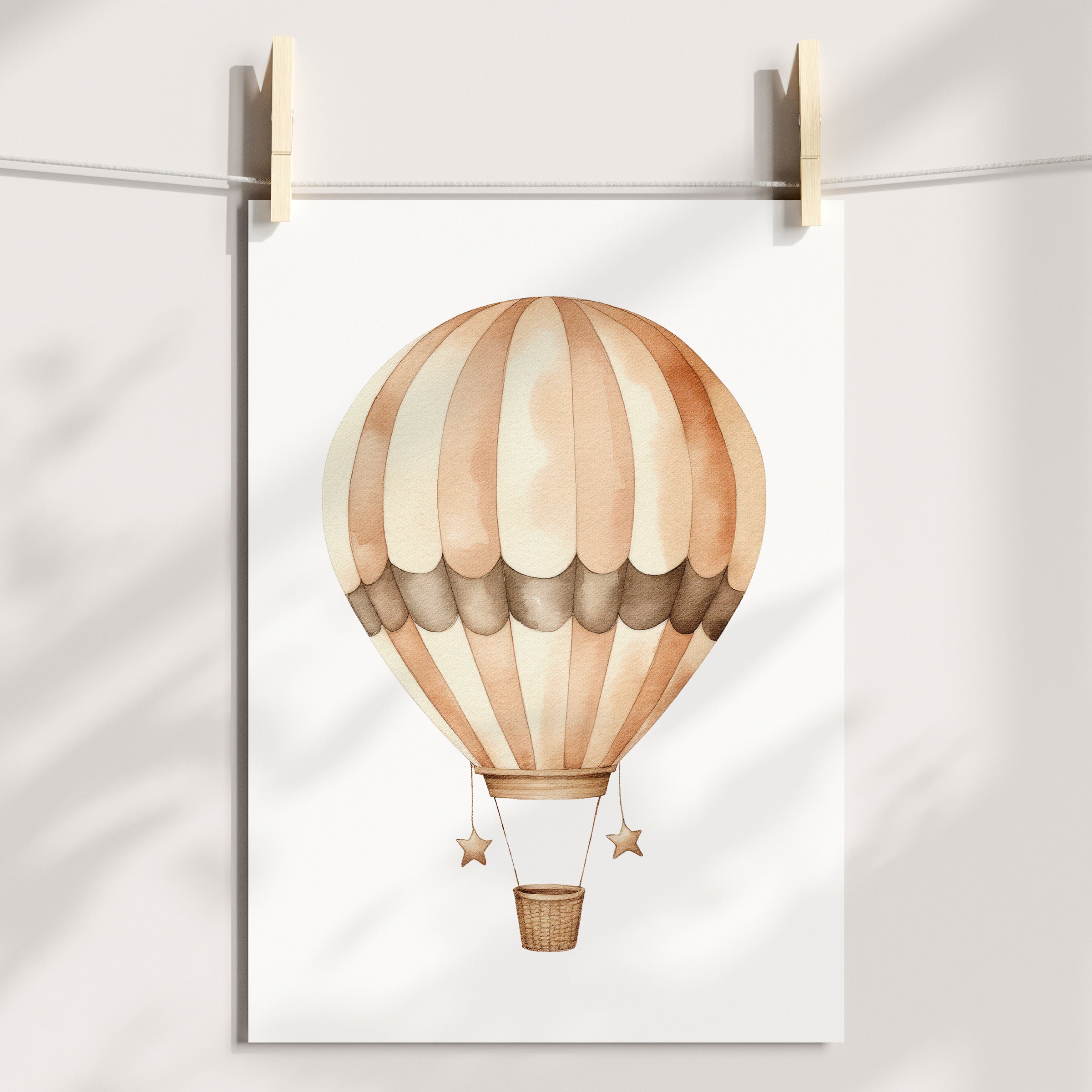 Hot Air Balloon Print