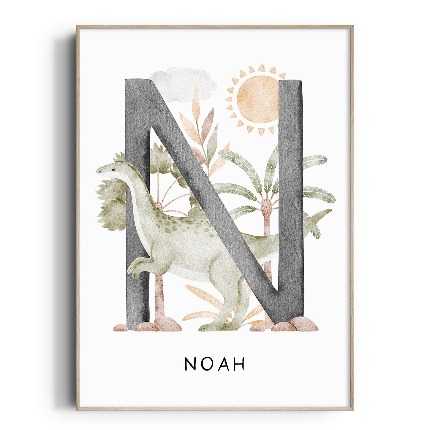 Dinosaur Name Print - Choose Your Dinosaur