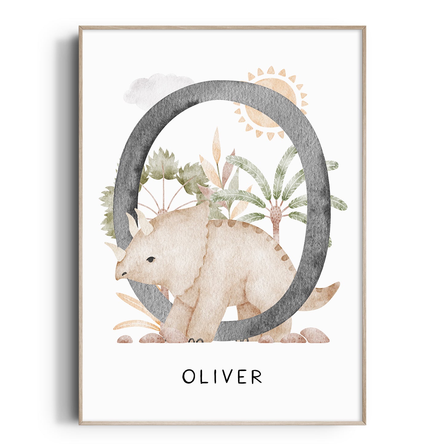 Dinosaur Name Print - Choose Your Dinosaur