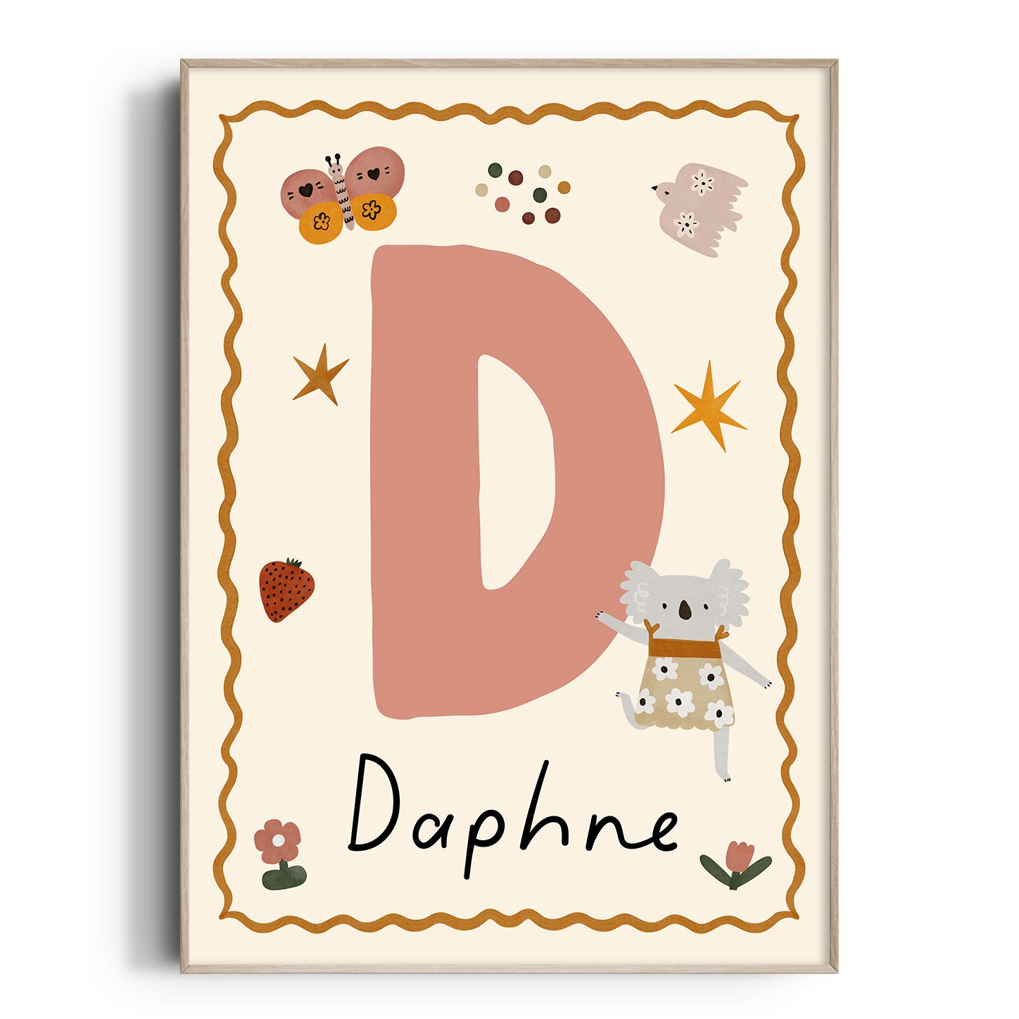 Whimsy Koala Letter & Name Print